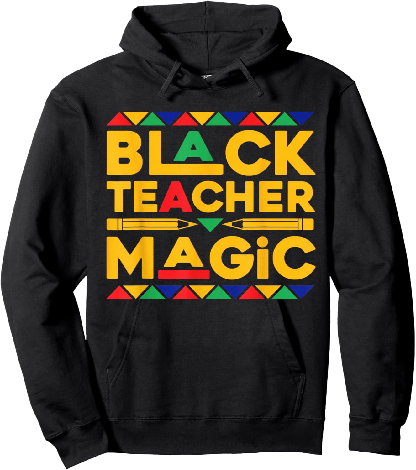 Black Teacher Magic Melanin African Teacher Black History Hoodie - Hoodie | Black