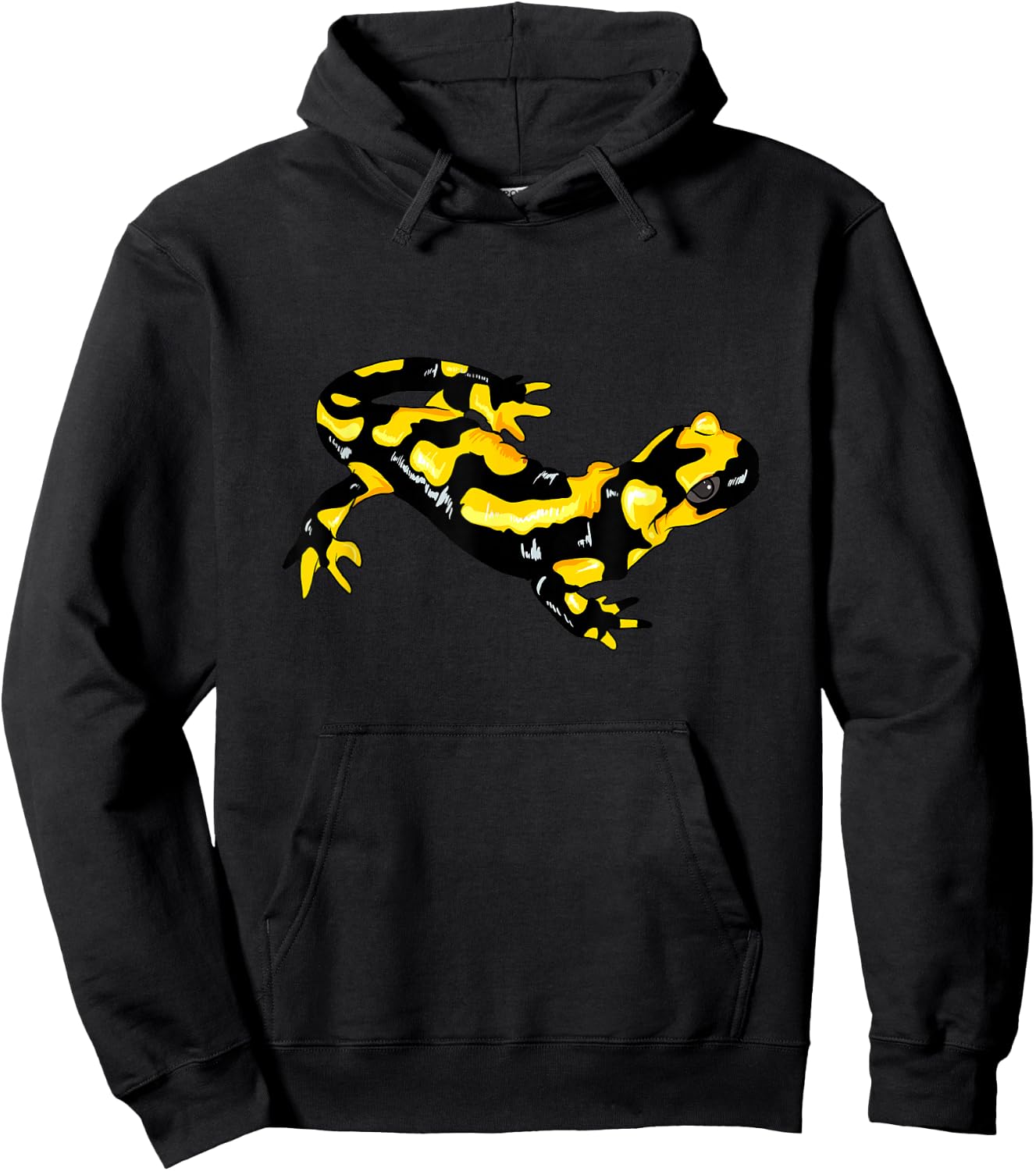 Fire Salamander Amphibian Hoodie - Hoodie | Black