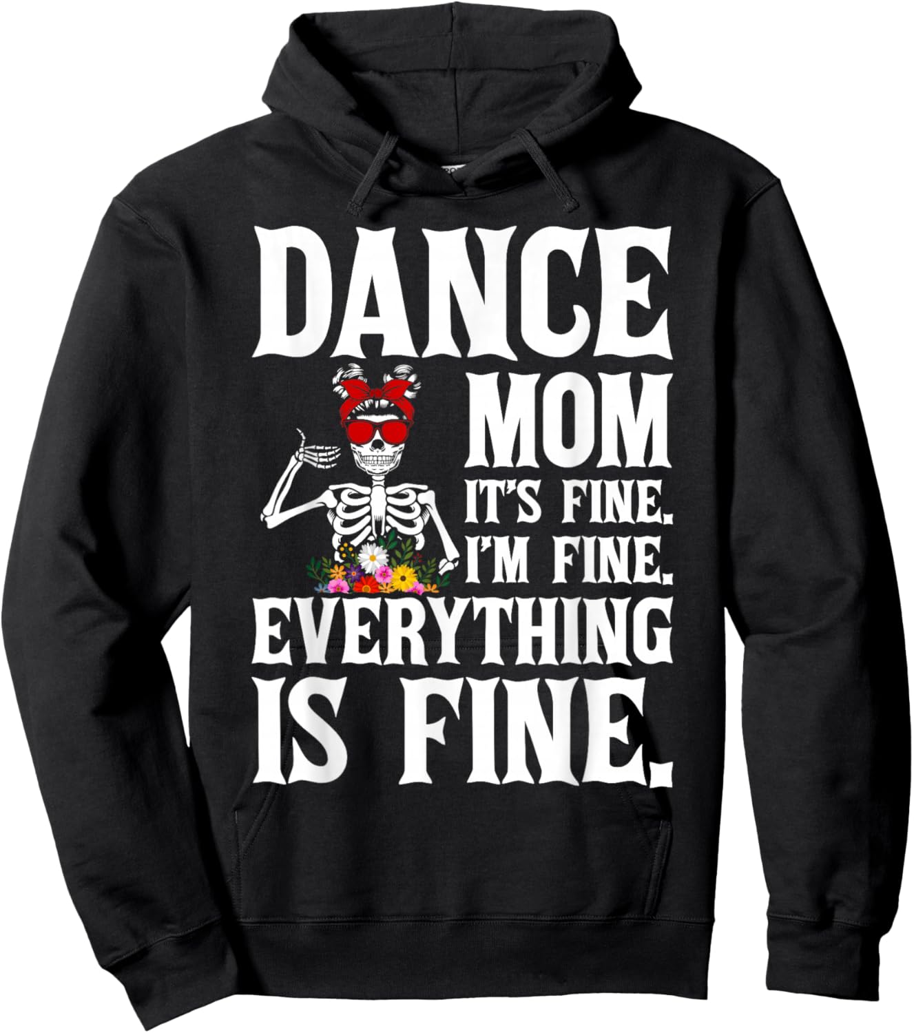 Funny Dance Mom Dancing Mother Of A Dancer Mama Hoodie - Hoodie | Black