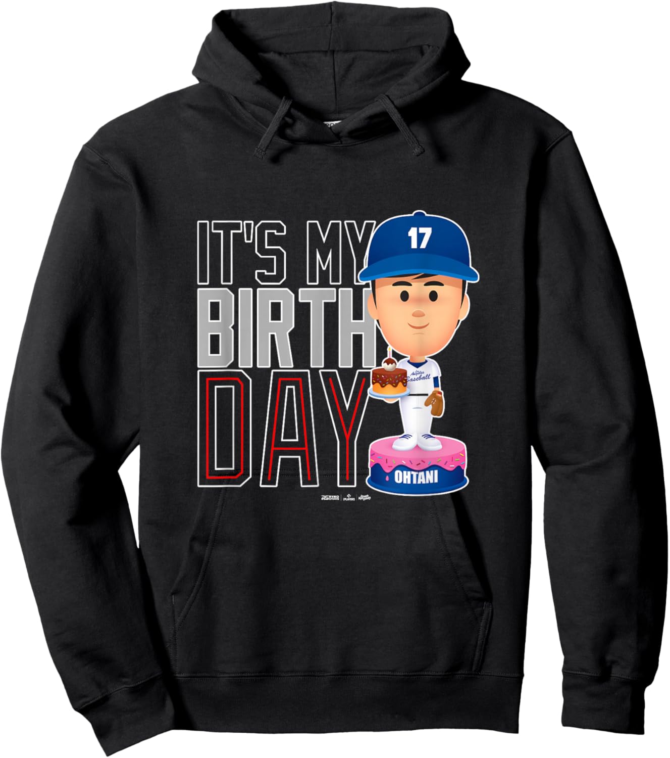 Shohei Ohtani Los Angeles Baseball Birthday MLBPA Hoodie - Hoodie | Black