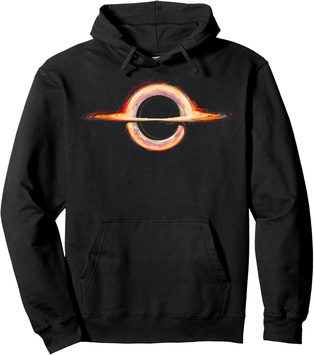 Van Gogh Universe Physics Astrophysicists Gift Black Hole Hoodie - Hoodie | Black