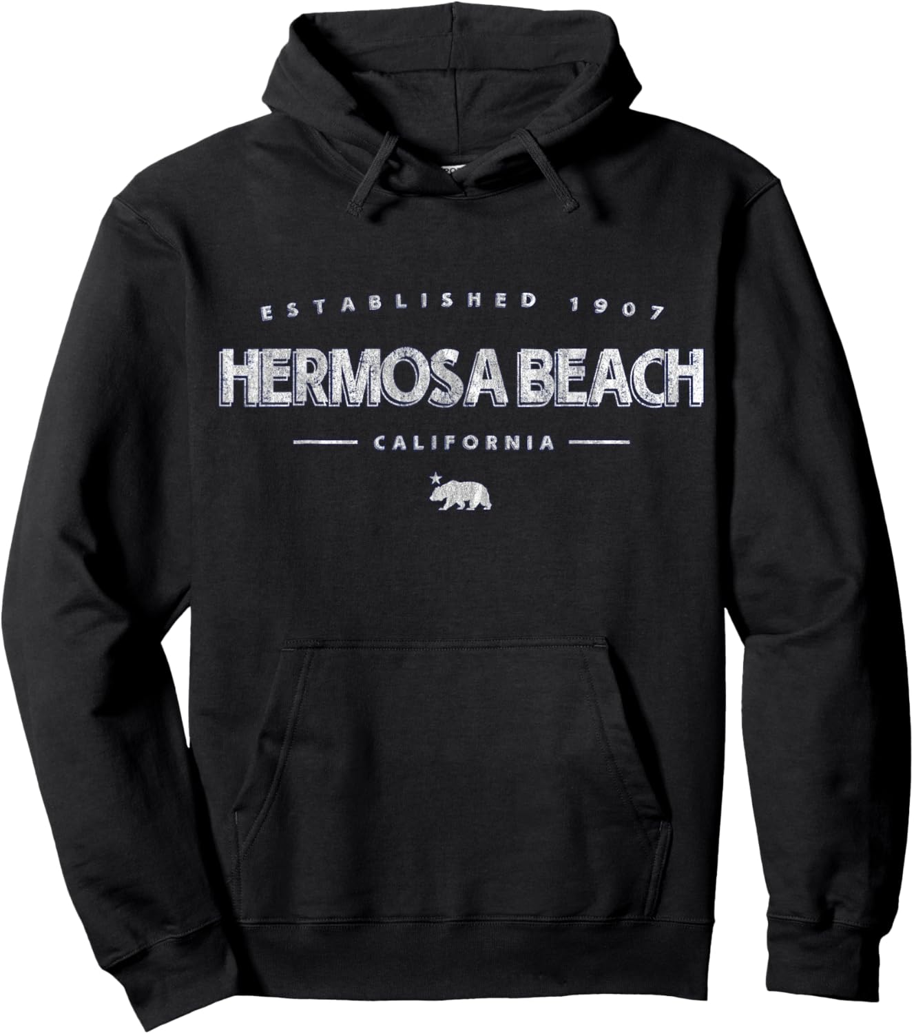 Hermosa Beach California - Hermosa Beach CA Hoodie - Hoodie | Black