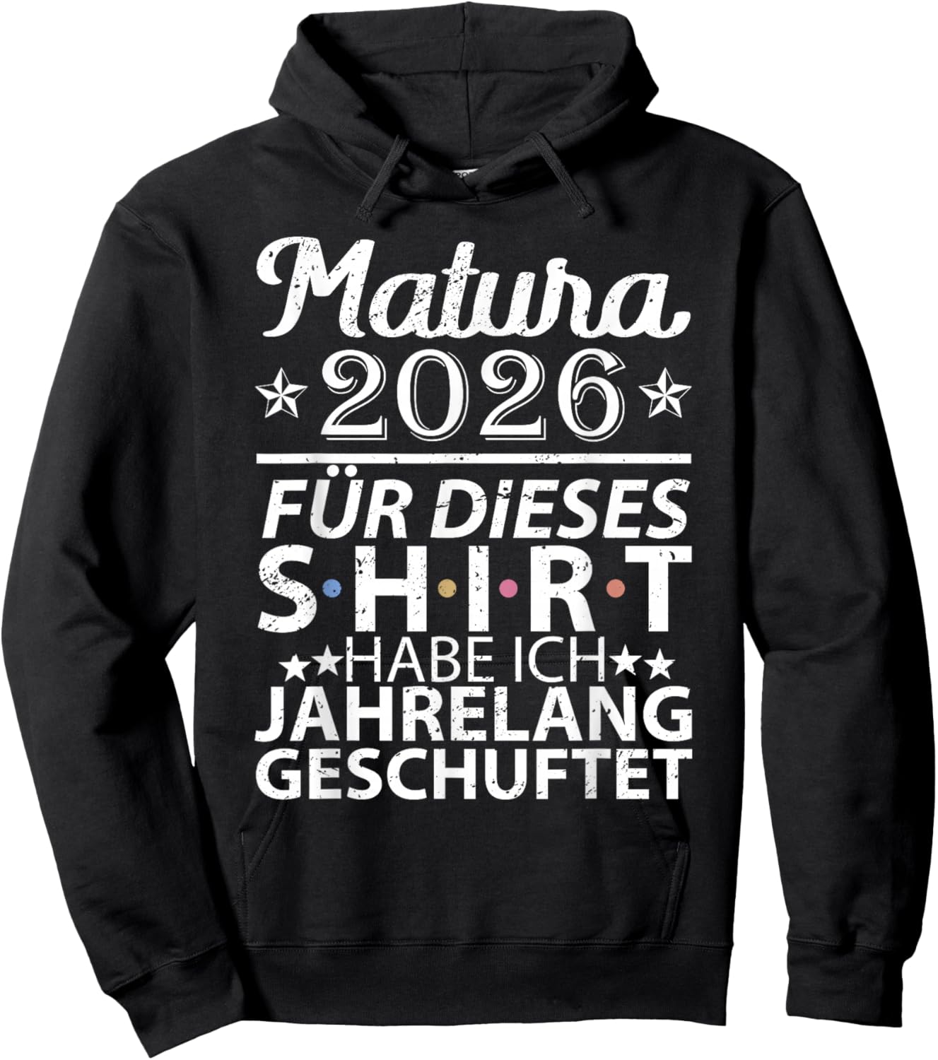 Matura 2026 | Maturant | Maturantin | Abschluss Absolventen Hoodie - Hoodie | Black
