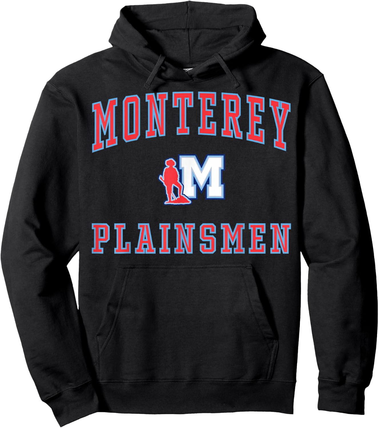 Monterey High School Plainsmen C1 Hoodie - Hoodie | Black