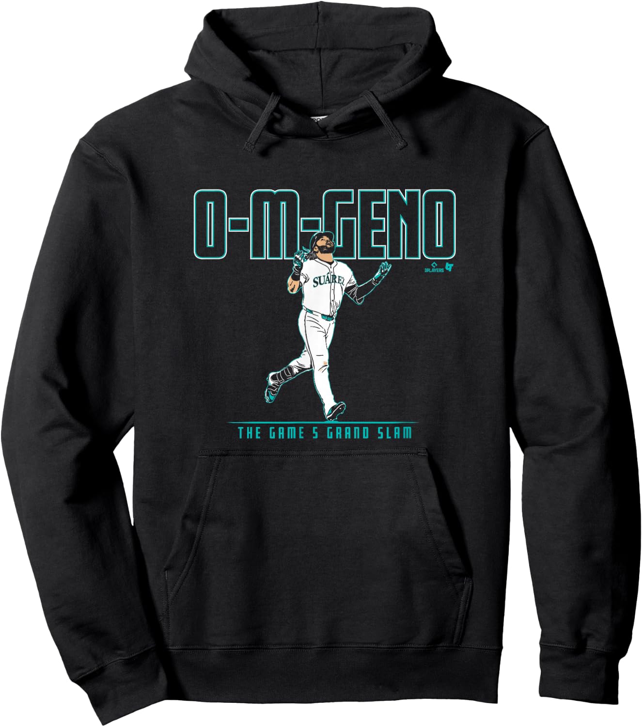 Eugenio Suarez - The Game 5 Grand Slam - Seattle Baseball Hoodie - Hoodie | Black
