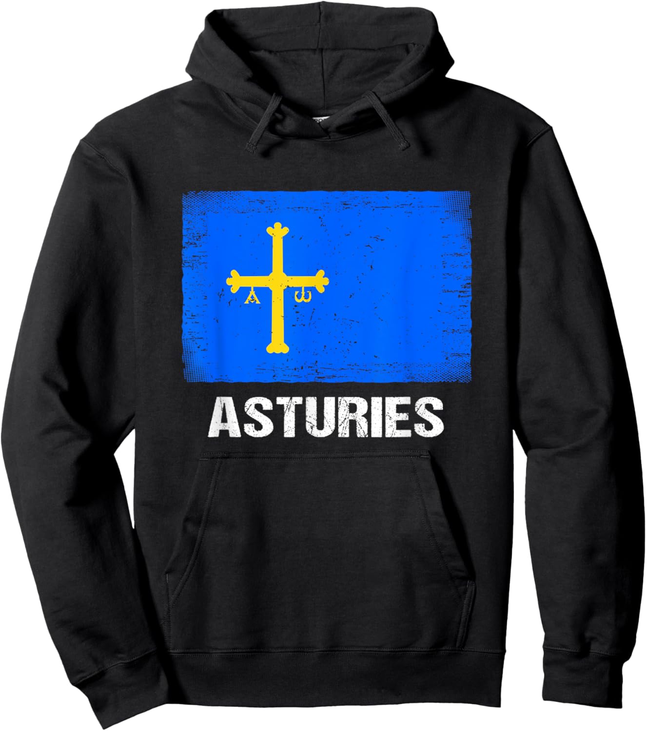 Asturias Flag Hoodie - Hoodie | Black