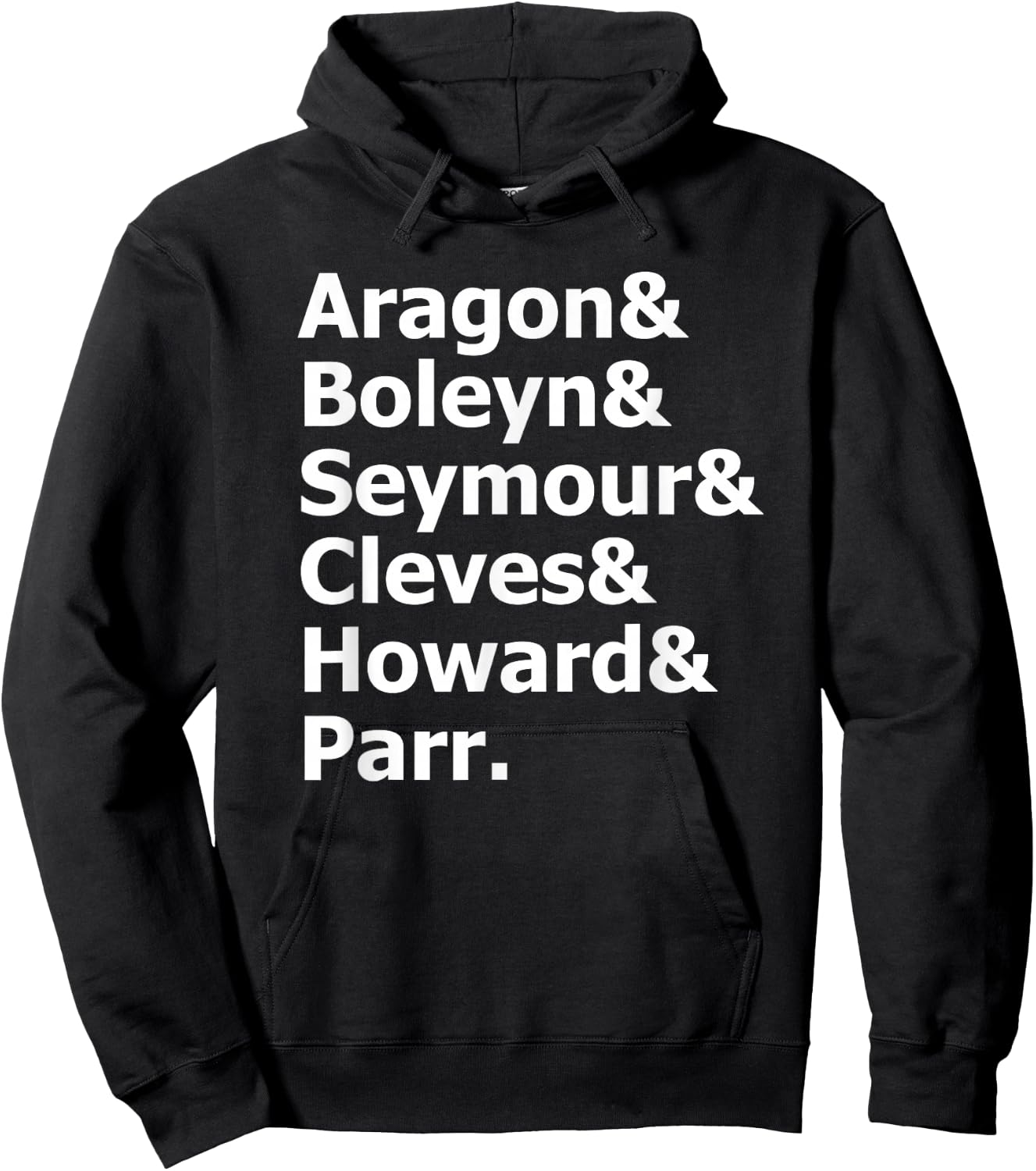Six Wives of King Henry VIII Anne Boleyn Hoodie - Hoodie | Black