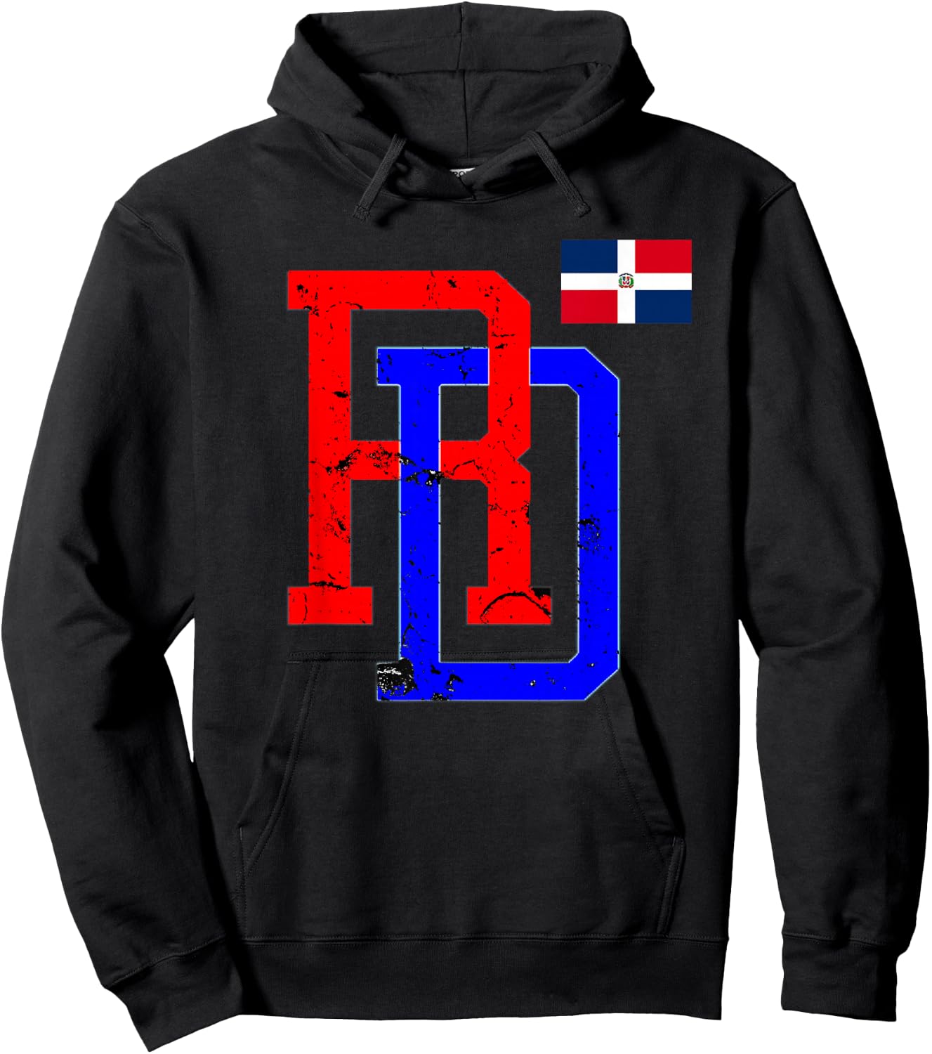 Dominican Republic RD Flag Pride-Dominican Cute Gifts Hoodie - Hoodie | Black
