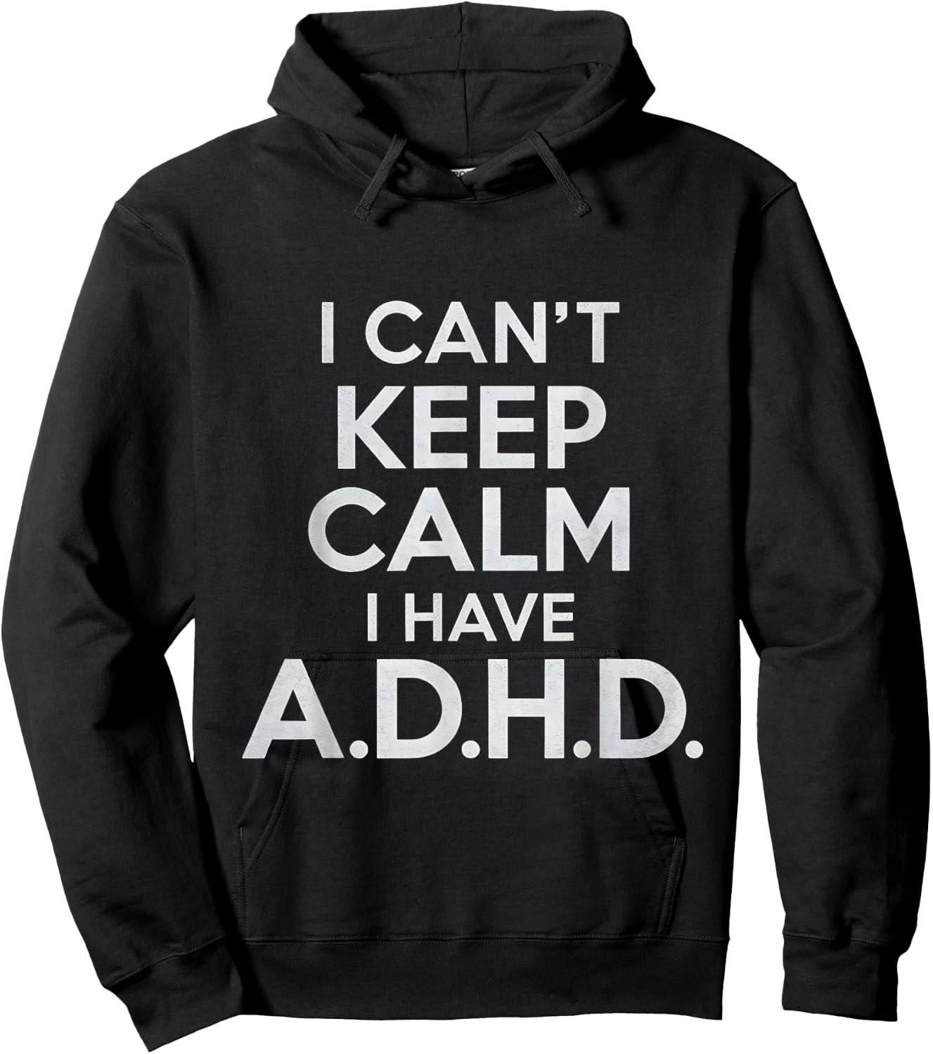Funny ADHD Hoodie - Hoodie | Black