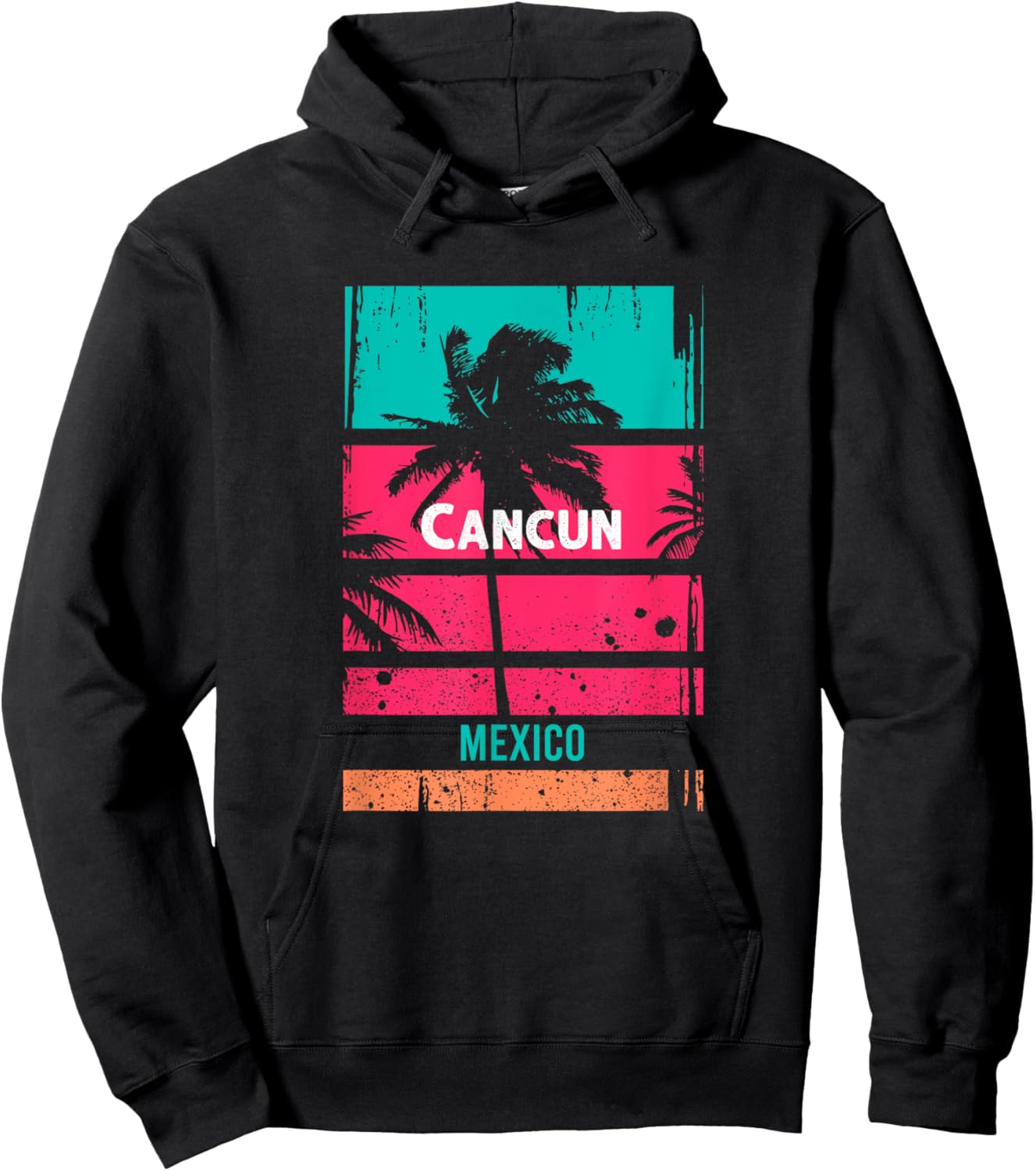 Cancun Souvenir - Mexico Reminder Hoodie - Hoodie | Black