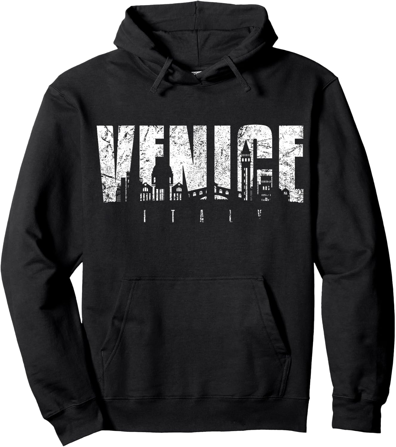 Venice Italy Hoodie - Hoodie | Black
