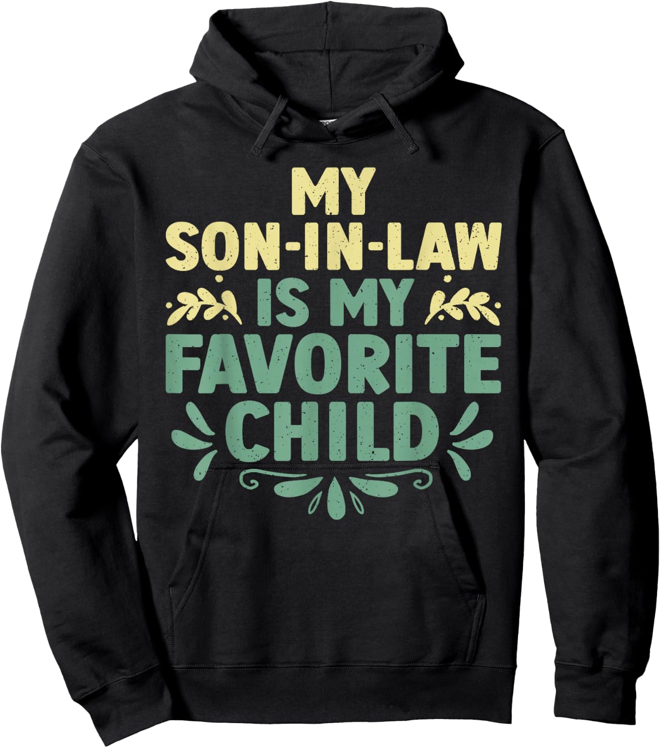 Mother In Law From Son In Law For Mom Women Mother In Law Hoodie - Hoodie | Black