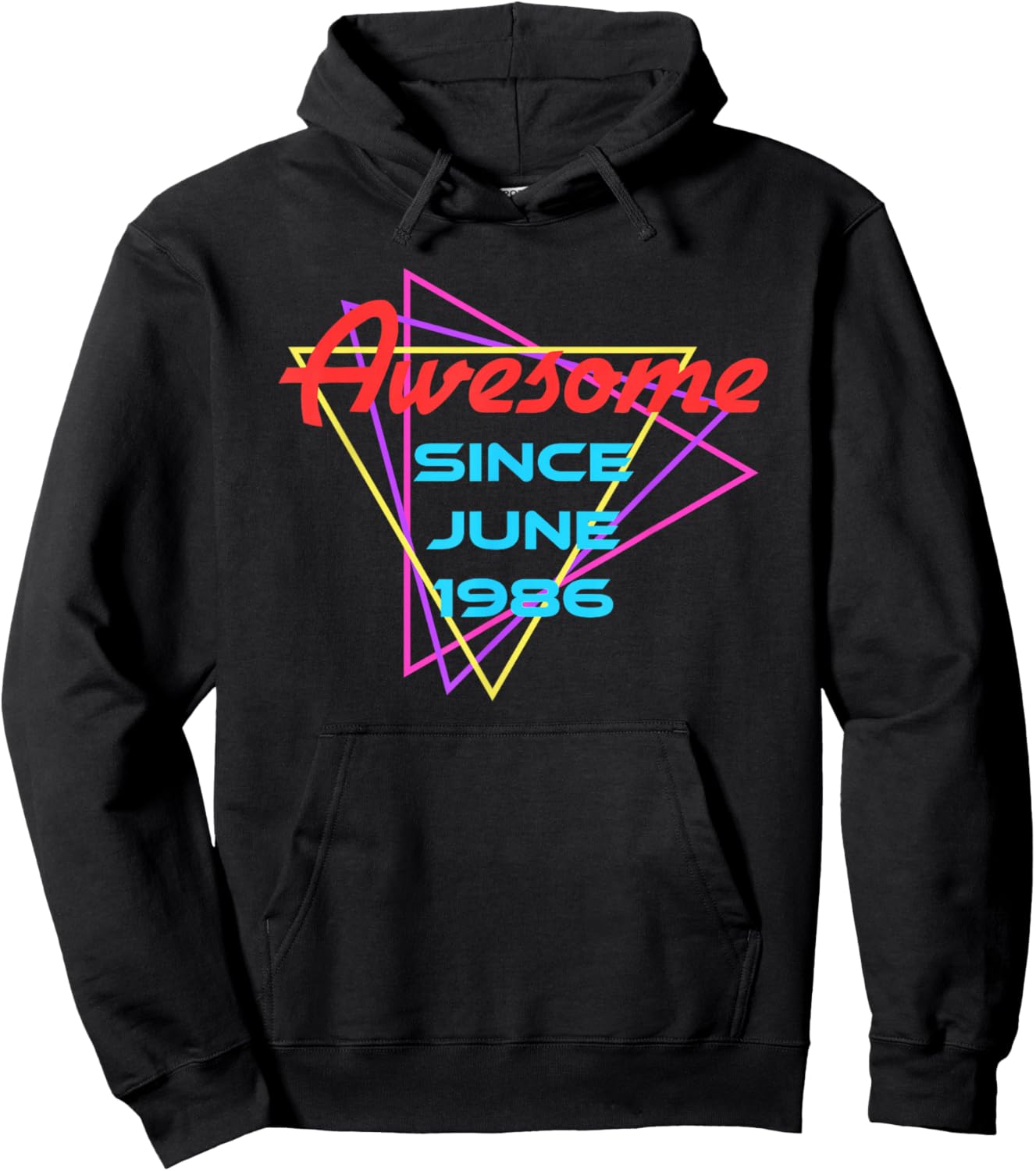 Awesome Since June 1986 Hoodie - Hoodie | Black