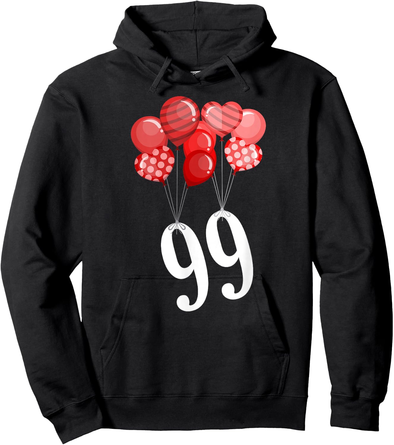 99 Balloons Hoodie - Hoodie | Black