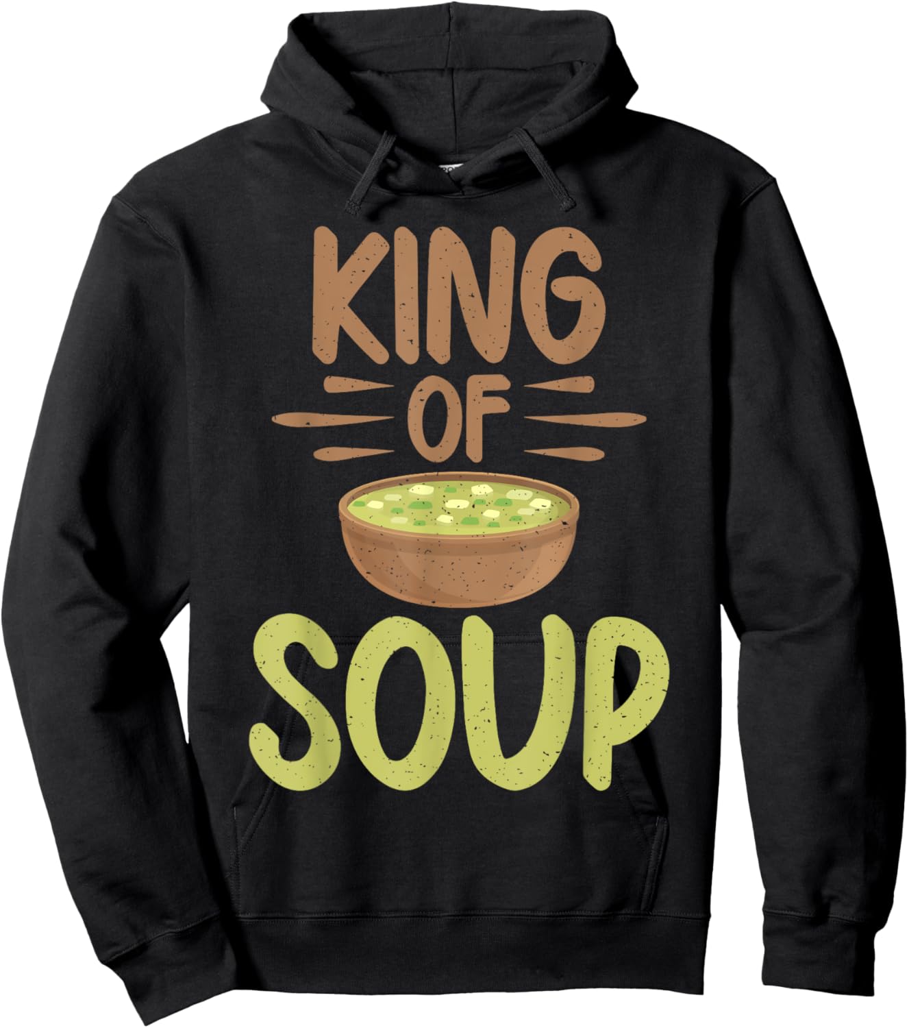 King of Soup Lover Hoodie - Hoodie | Black