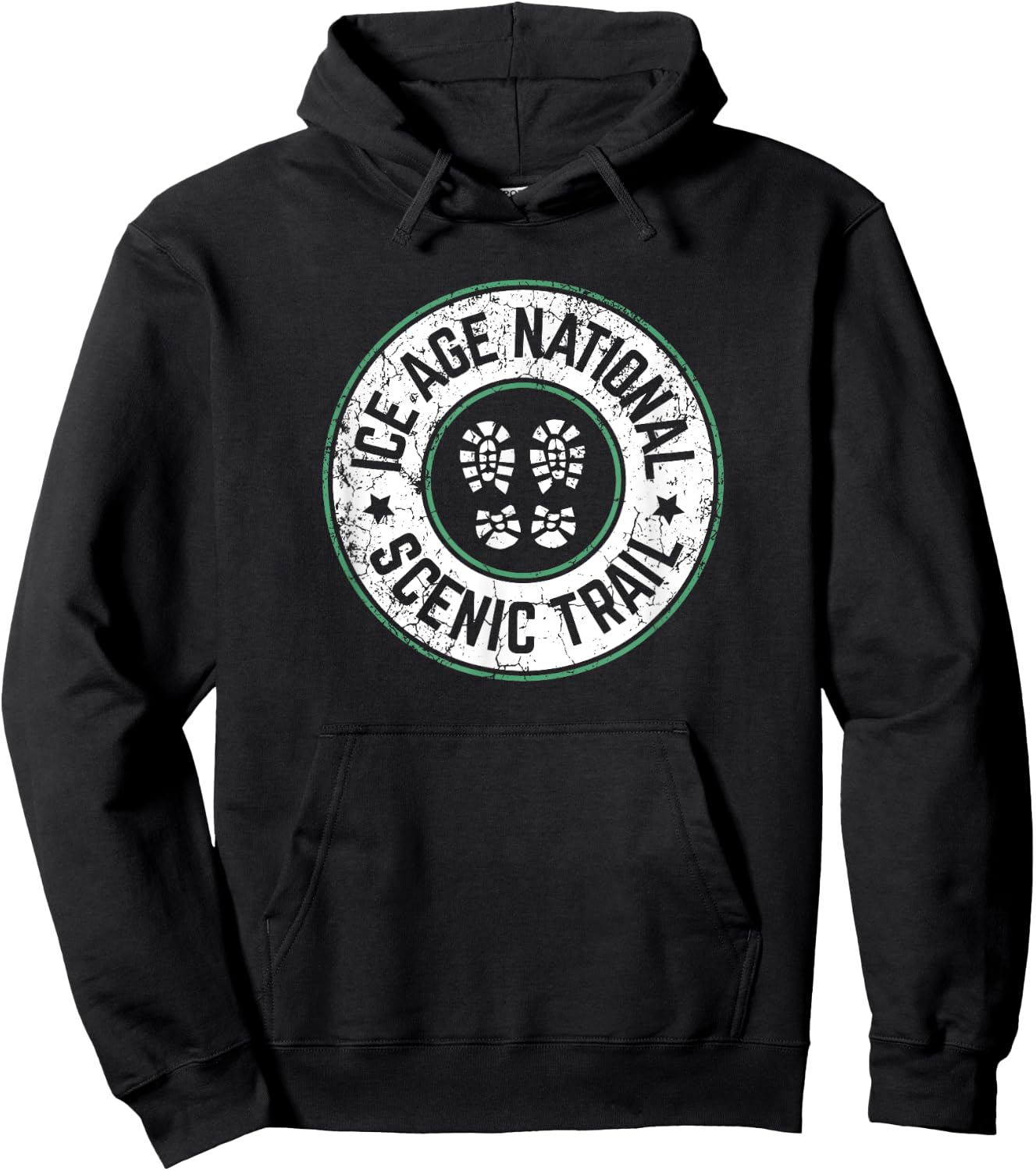Ice Age Trail Hoodie - Hoodie | Black