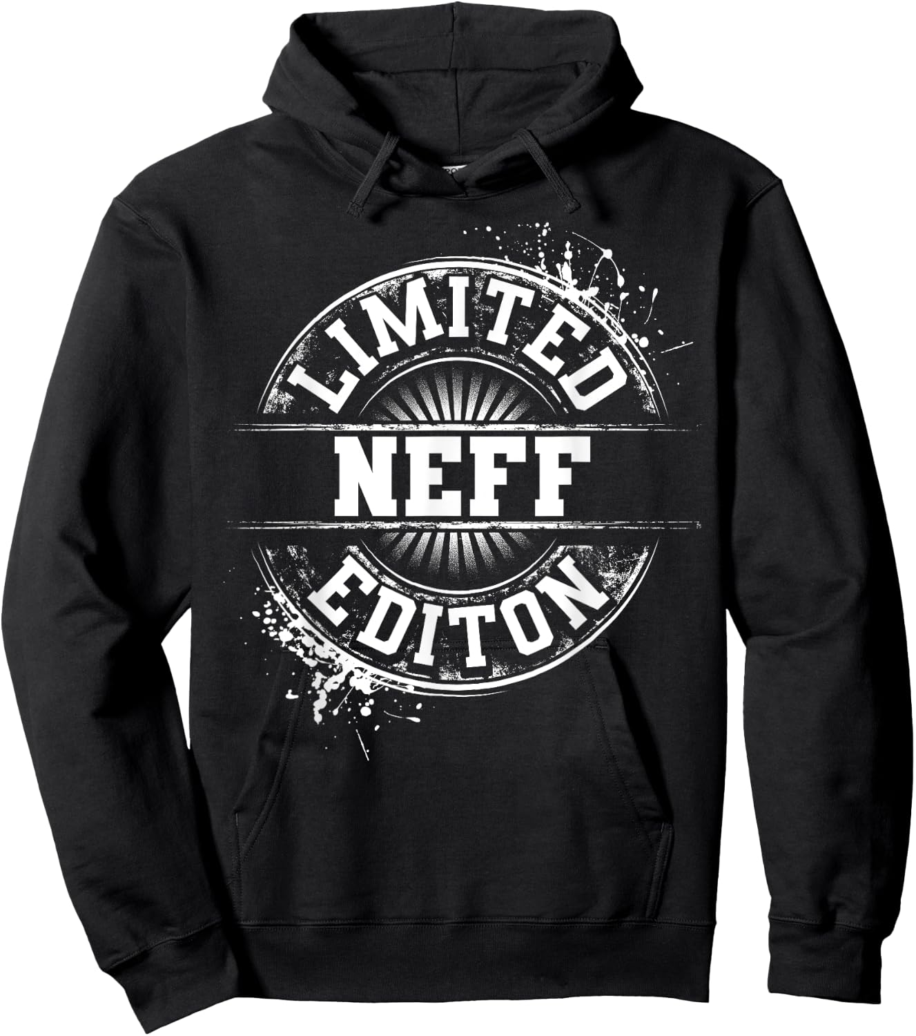 NEFF Funny Surname Family Tree Birthday Reunion Gift Hoodie - Hoodie | Black