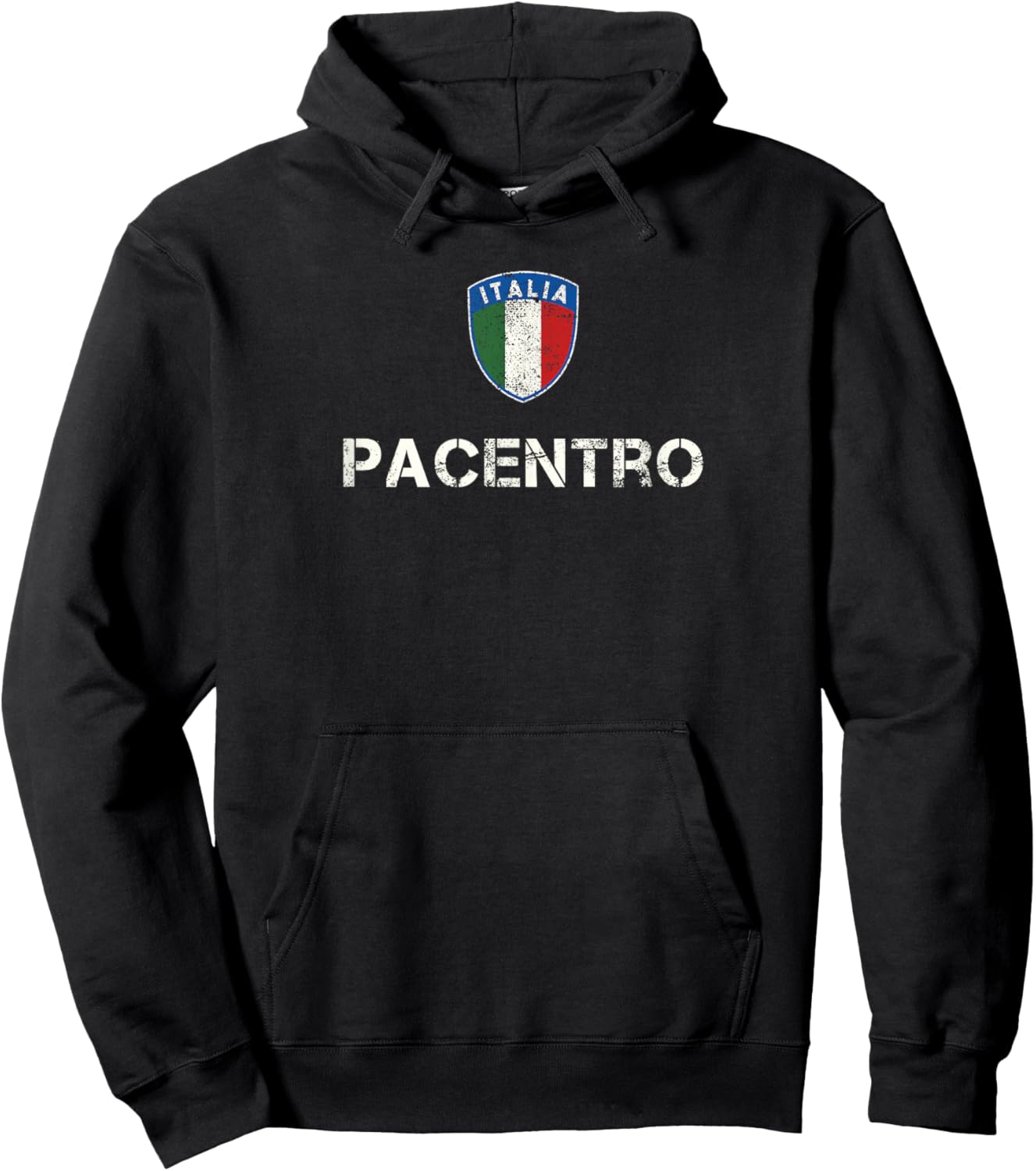 Pacentro Military Hoodie - Hoodie | Black
