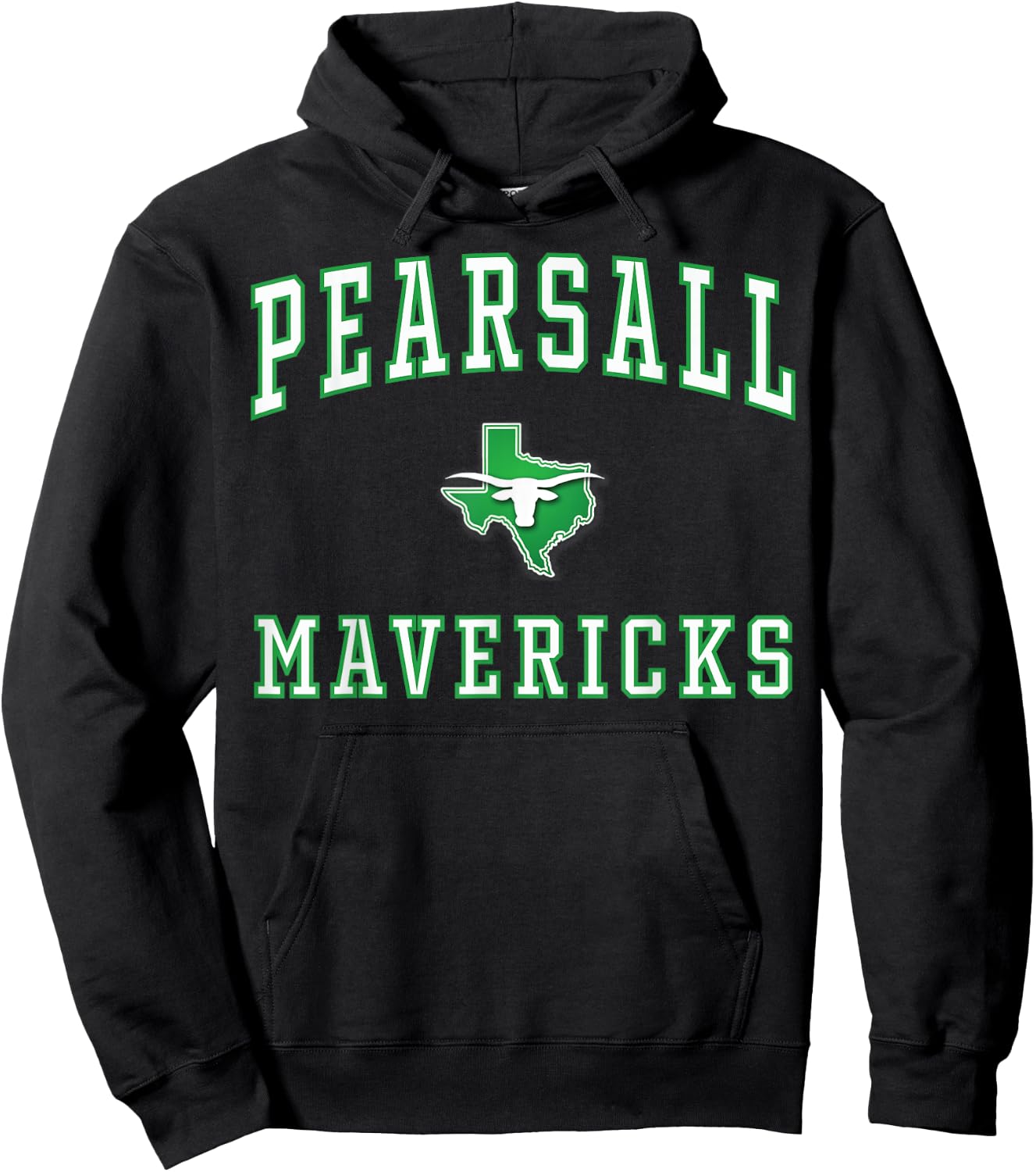Pearsall High School Mavericks C1 Hoodie - Hoodie | Black