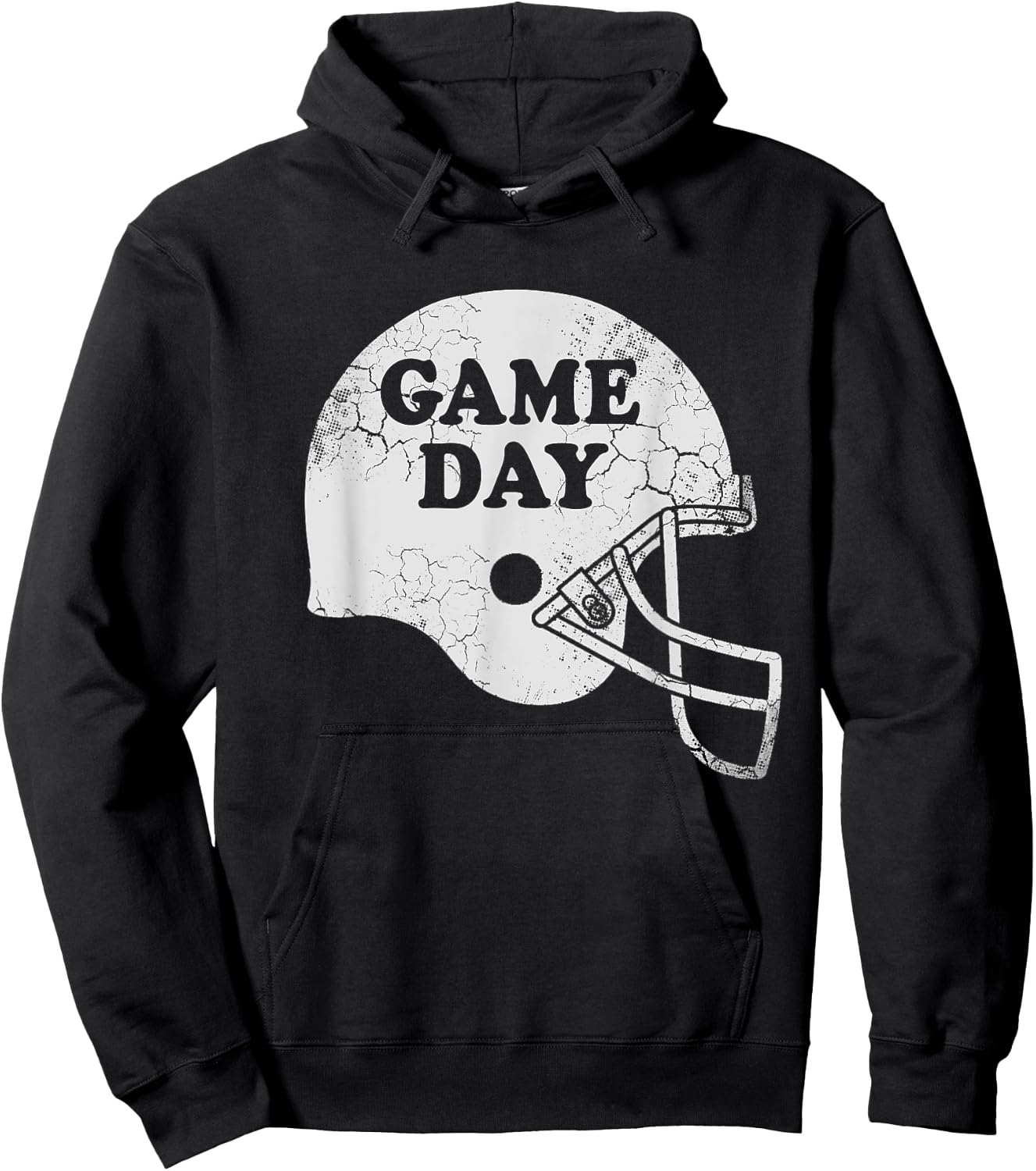 Football Game Day Men Women Kids Boys Girls Hoodie - Hoodie | Black
