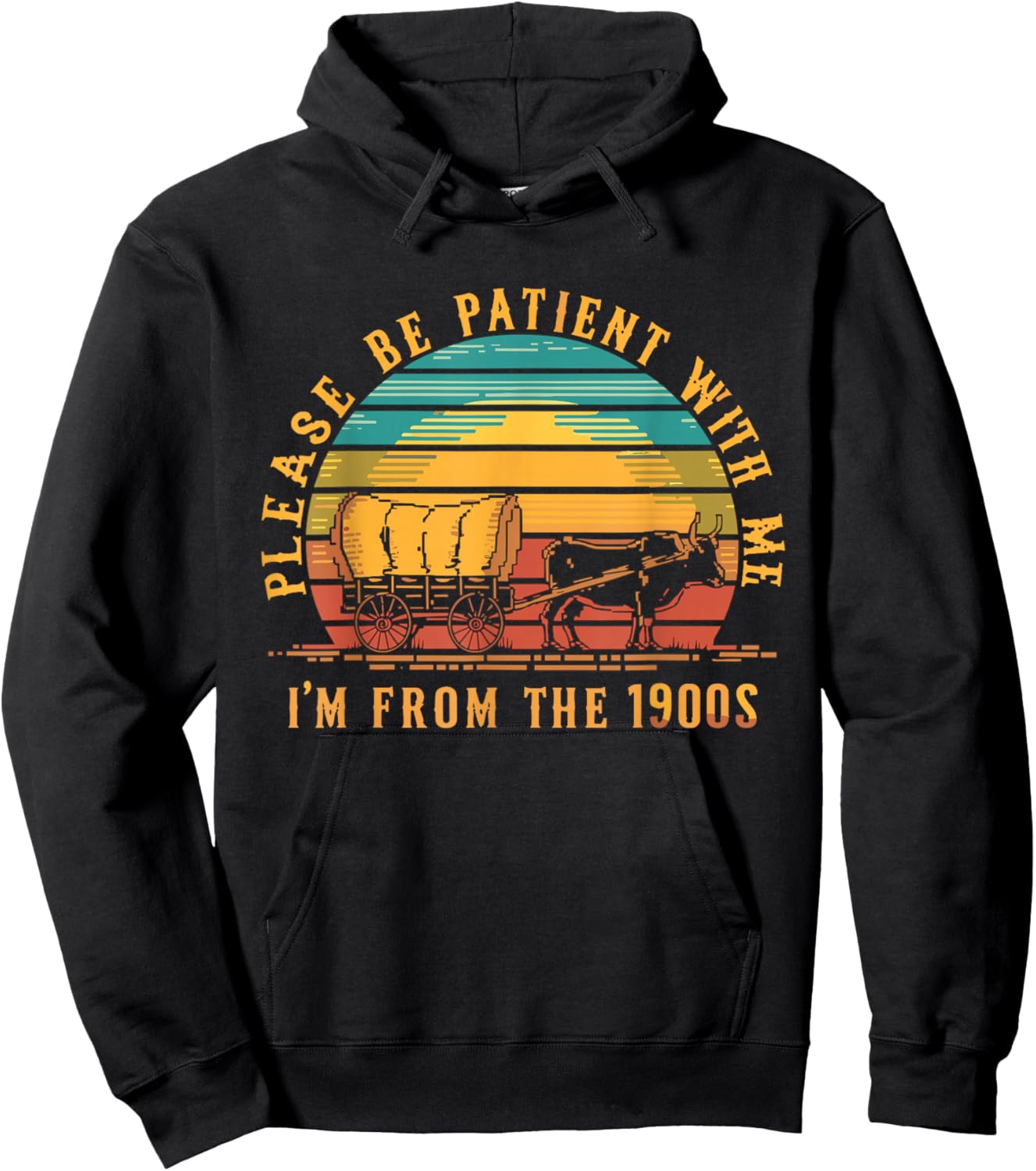 Please Be Patient With Me I'm From The 1900s Hoodie - Hoodie | Black