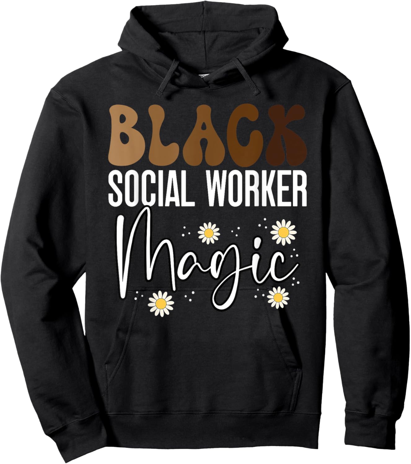 Black Social Worker African American Black History Month Hoodie - Hoodie | Black