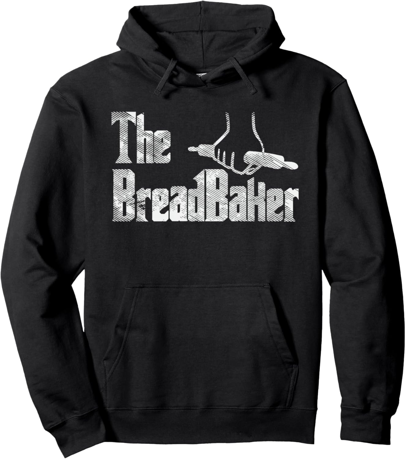 Funny Bread Baking Gifts, Funny Baker Gift Hoodie - Hoodie | Black