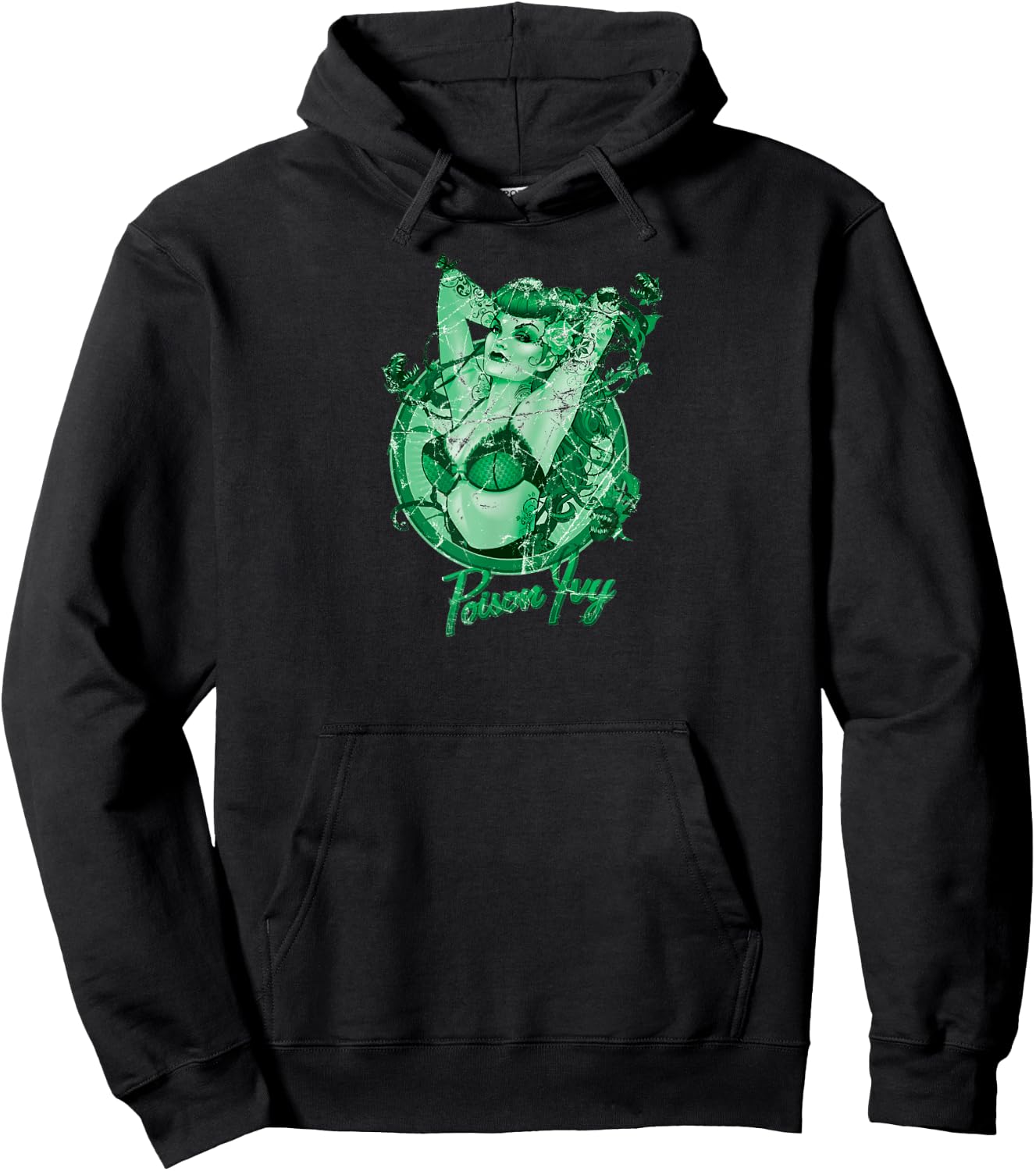 DC Bombshells Poison Ivy Character Hoodie - Hoodie | Black