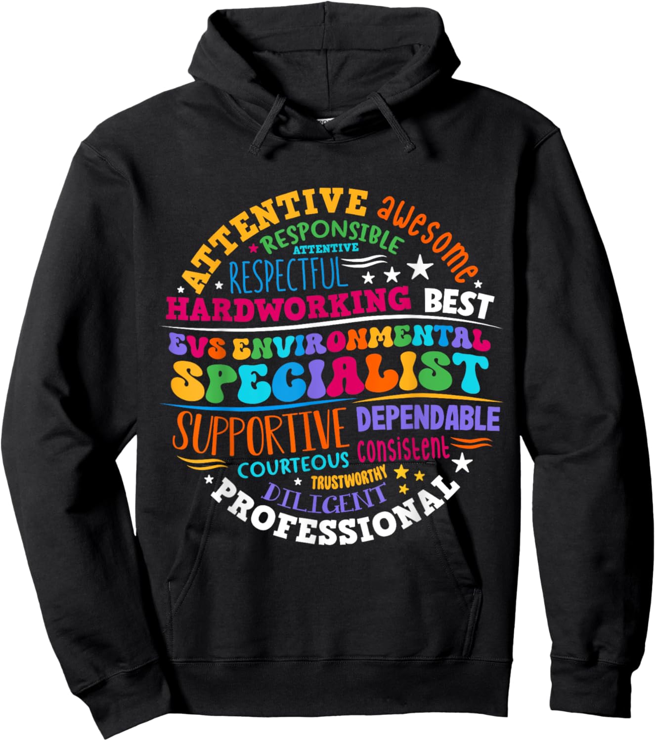 EVS Environmental Specialist Appreciation EVS Week Hoodie - Hoodie | Black