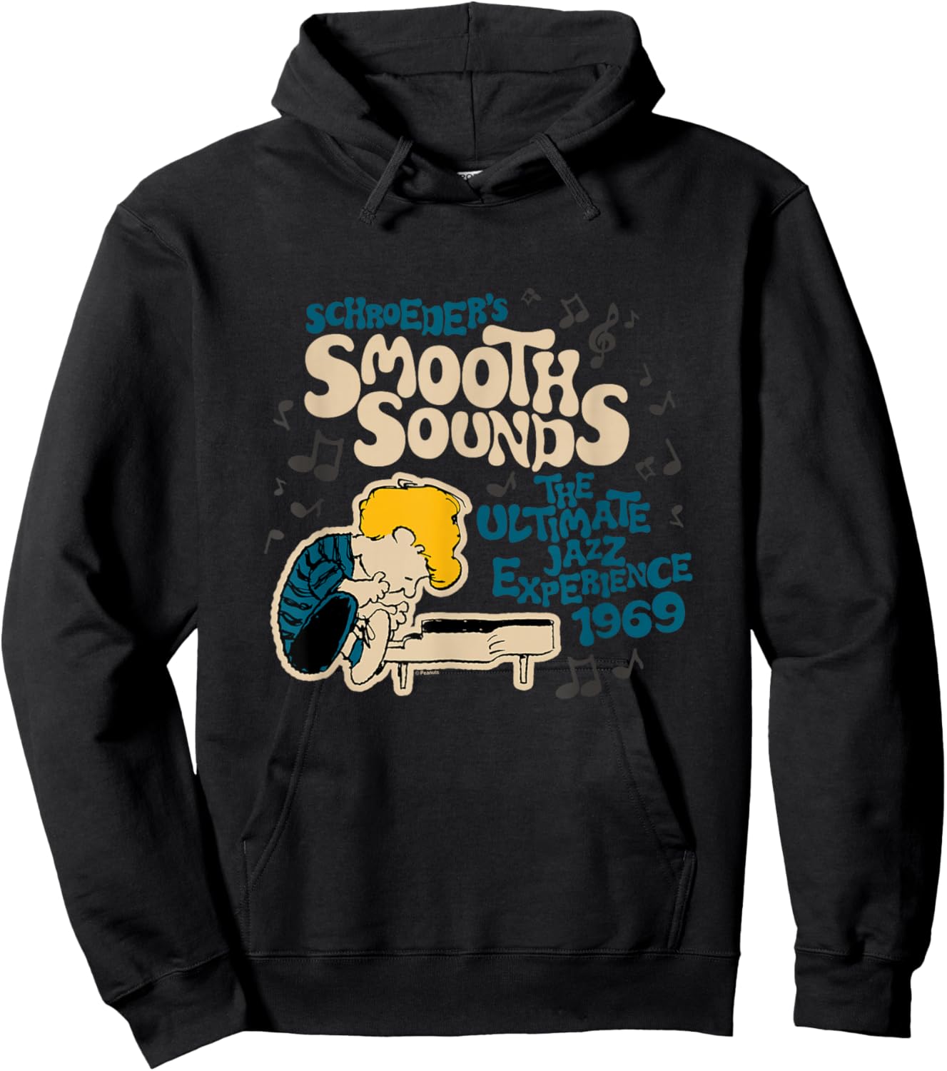 Peanuts - Schroeder Rock Fest Hoodie - Hoodie | Black