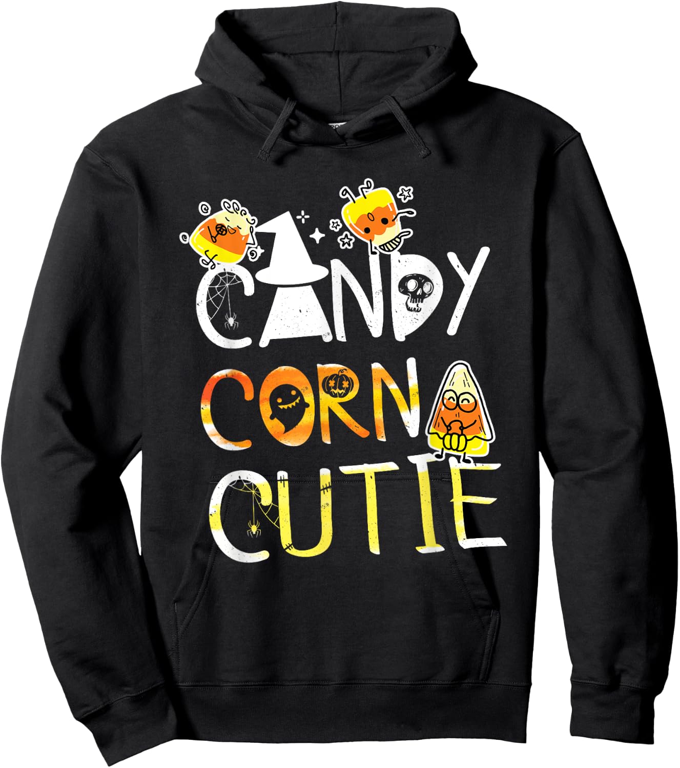 Candy Corn Cutie - Halloween Costume - 2020 National Day Hoodie - Hoodie | Black