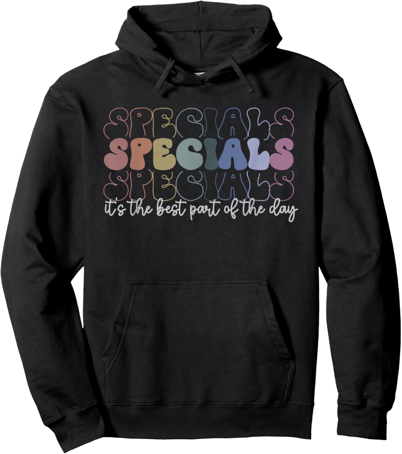 Specials Squad Best Part Of The Day Teacher Back To School Hoodie - Hoodie | Black
