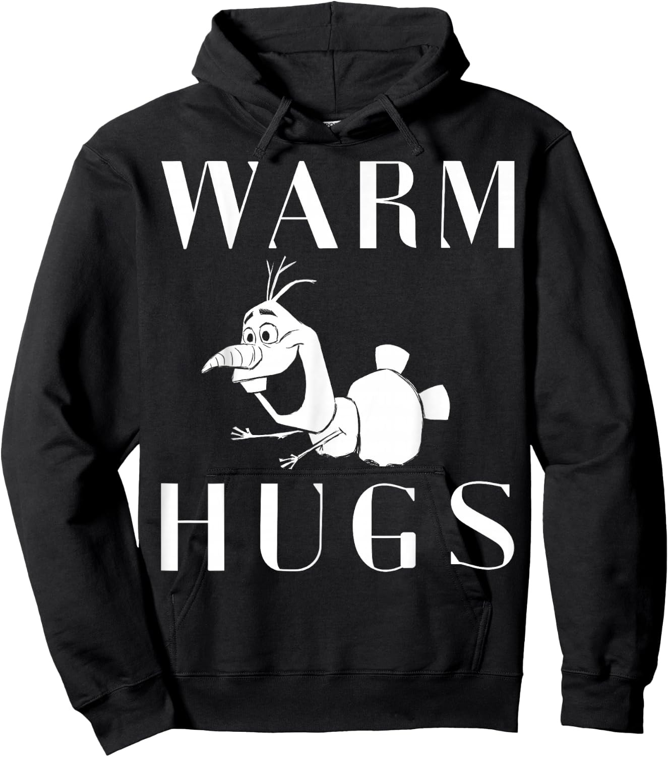 Disney Frozen 2 Olaf Happy Warm Hugs Hoodie - Hoodie | Black