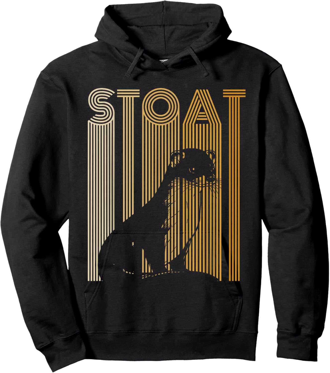 STOAT Design for a Stoat lover Hoodie - Hoodie | Black