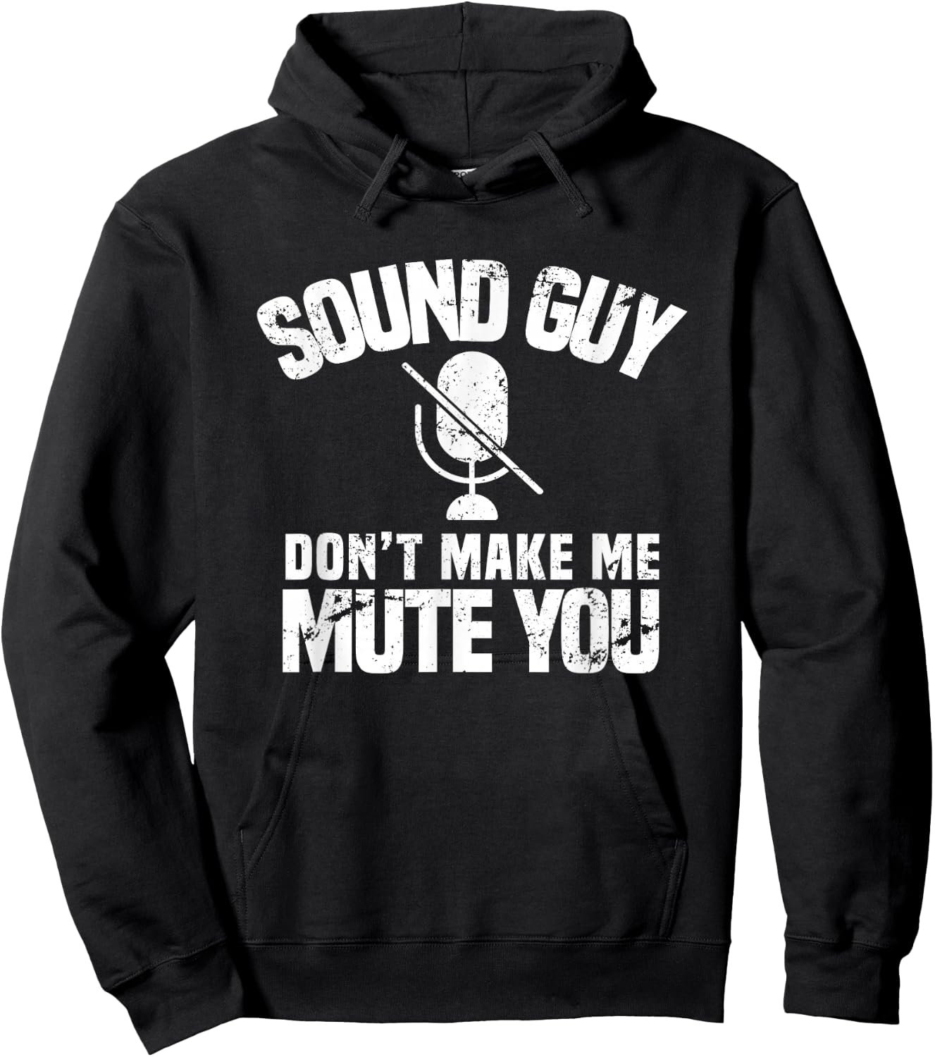Sound Guy Music Tech Audio Engineer Funny Hoodie - Hoodie | Black