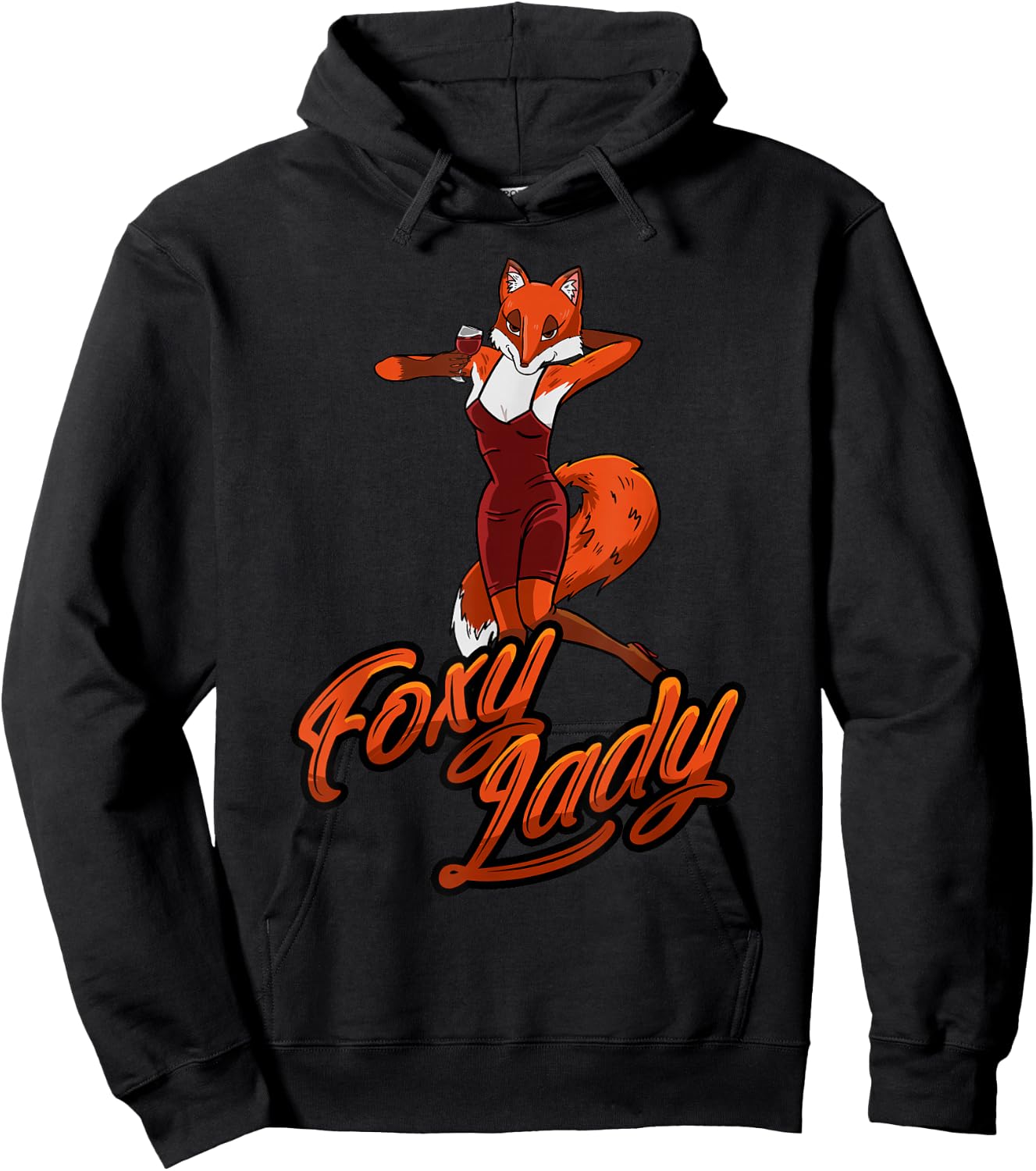 Foxy Lady Hoodie - Hoodie | Black