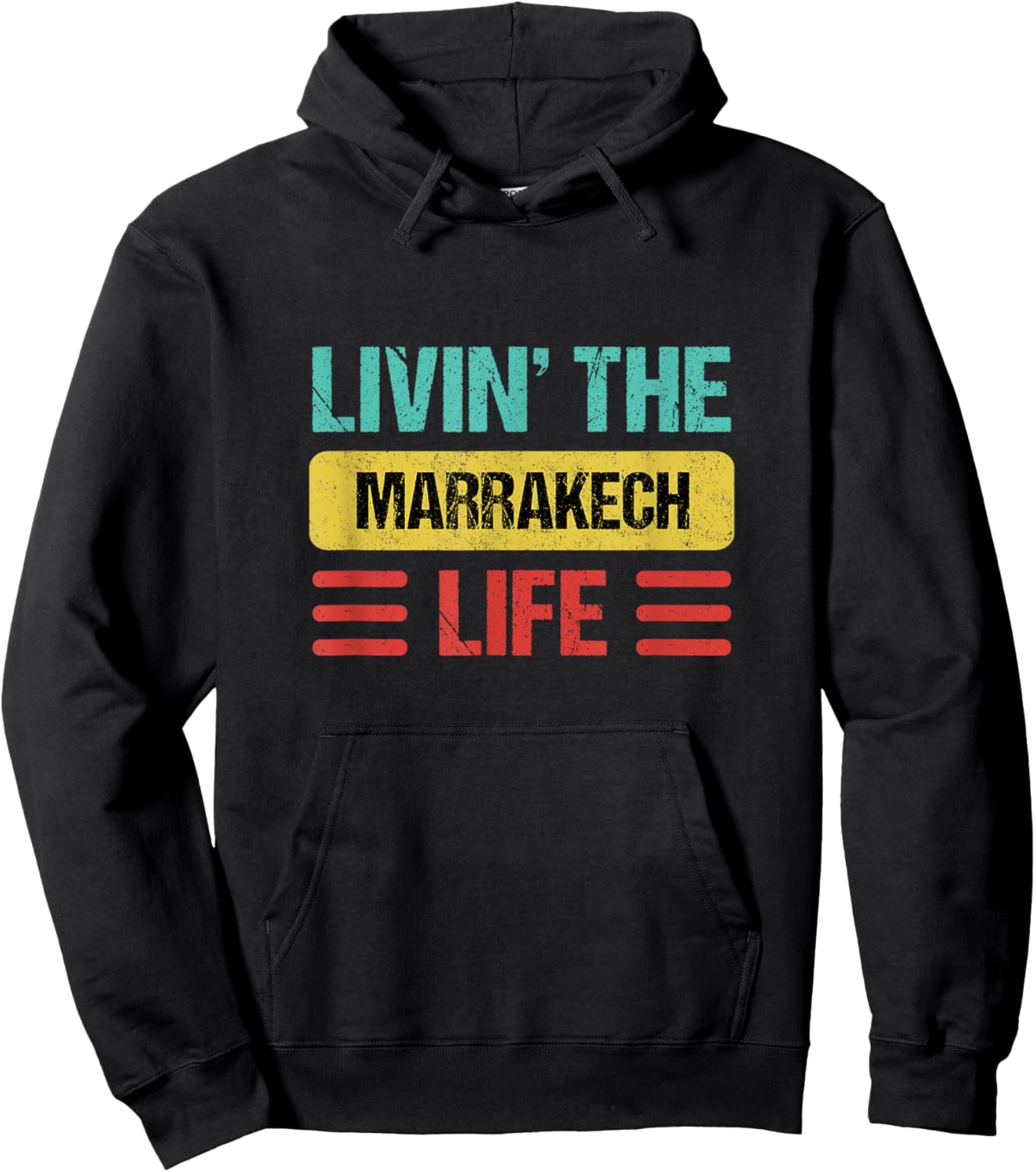 Marrakech Morocco Hoodie - Hoodie | Black