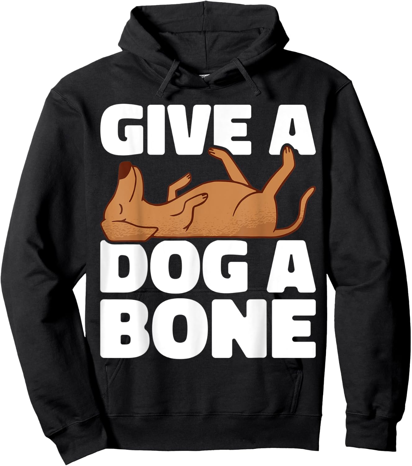Give a dog a bone Animal Lover Pet Store Dog Pet Women Kids Hoodie - Hoodie | Black