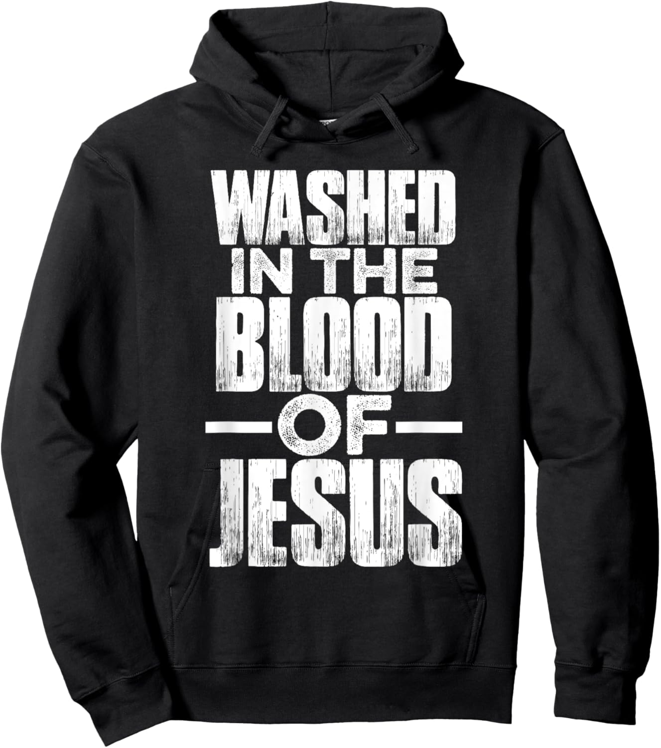 Washed in the blood of Jesus for Christians Hoodie - Hoodie | Black