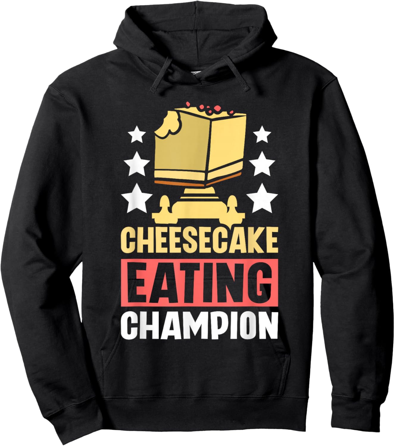 Cheesecake eating champion Hoodie - Hoodie | Black