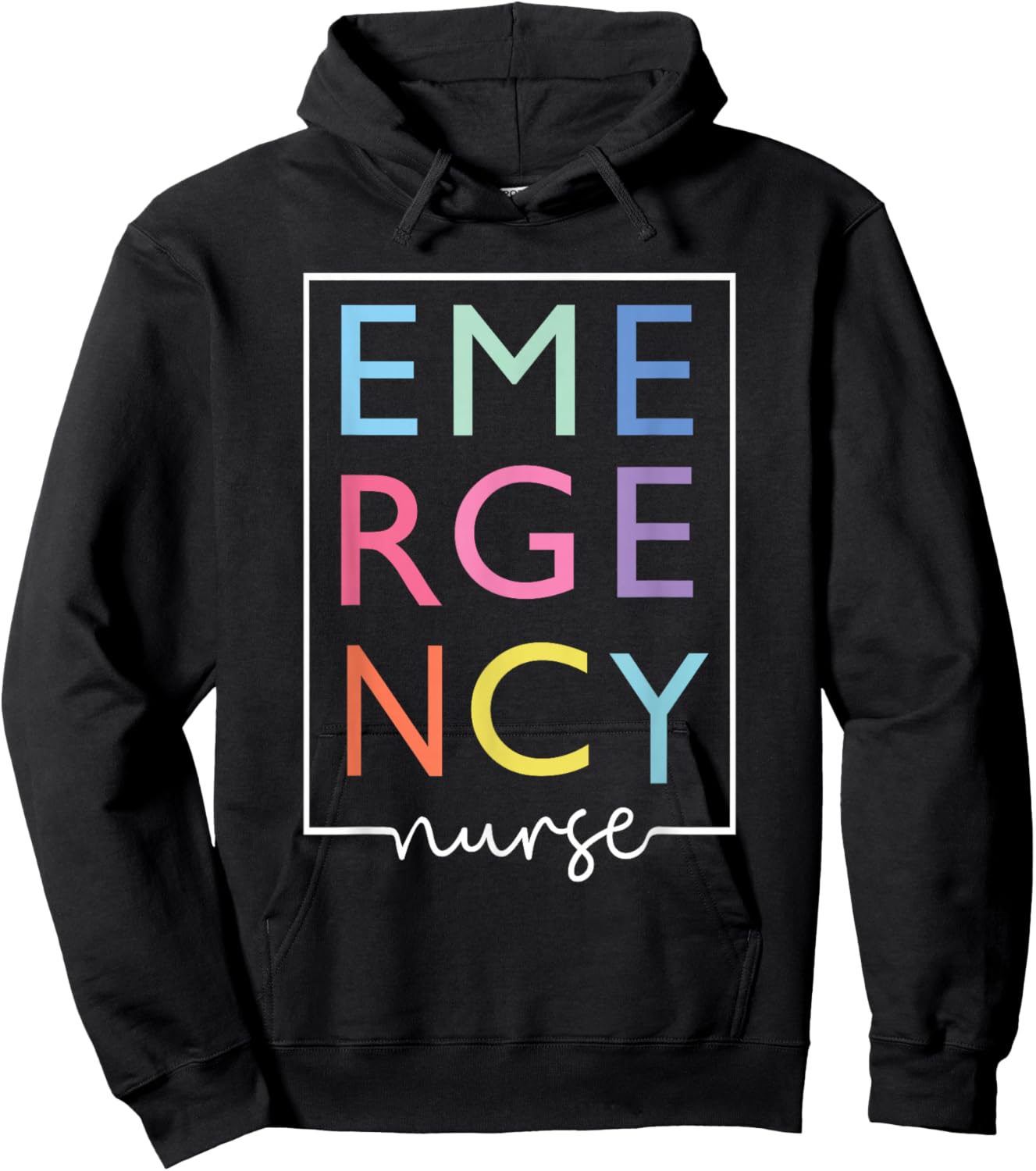 Cool Nurse Emergency Department Emergency Nursing Room Hoodie - Hoodie | Black