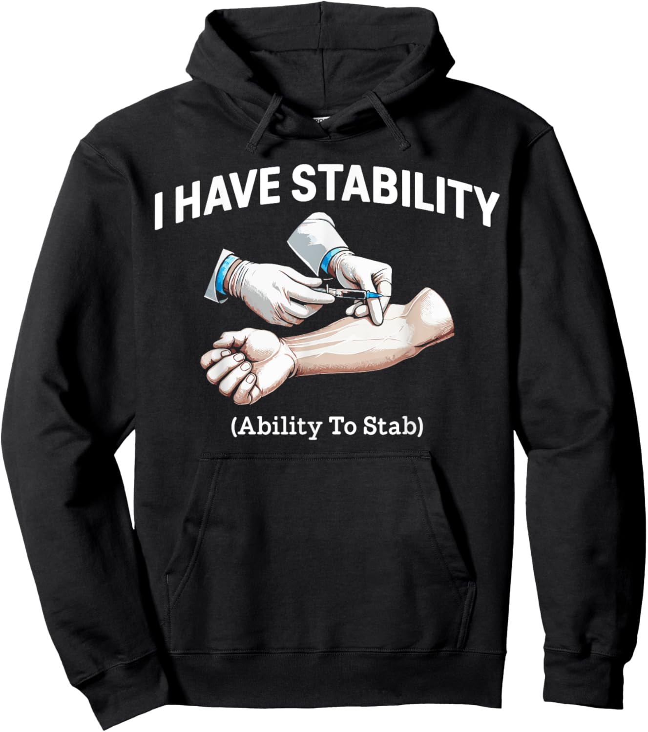 Phleb Funny Phlebotomist Hoodie - Hoodie | Black