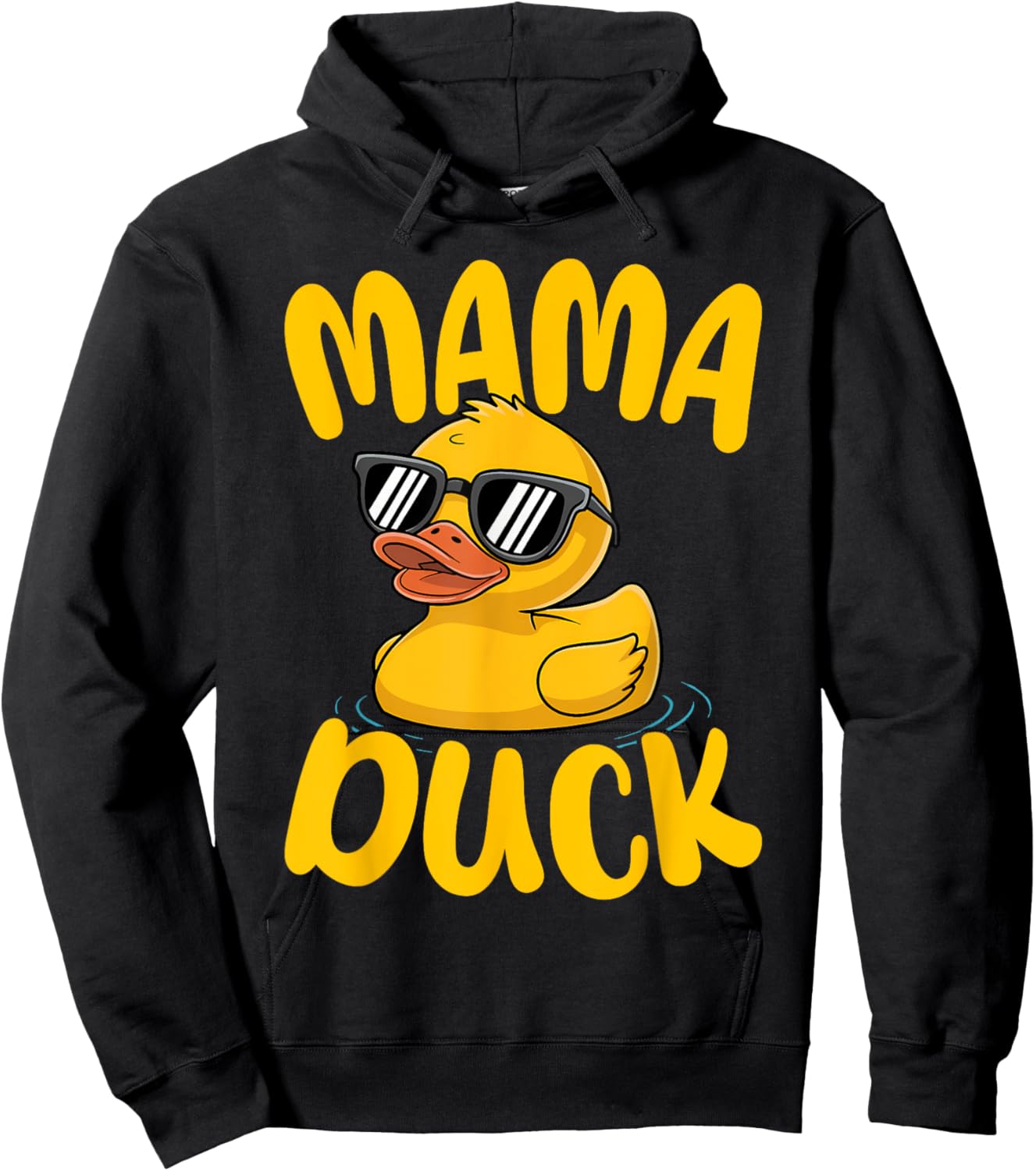 Rubber Duckies Mama Duck Rubber Duck Hoodie - Hoodie | Black