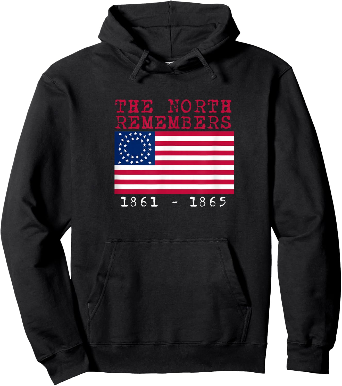 Civil War Union Rememberance / Union Army Pride Hoodie - Hoodie | Black
