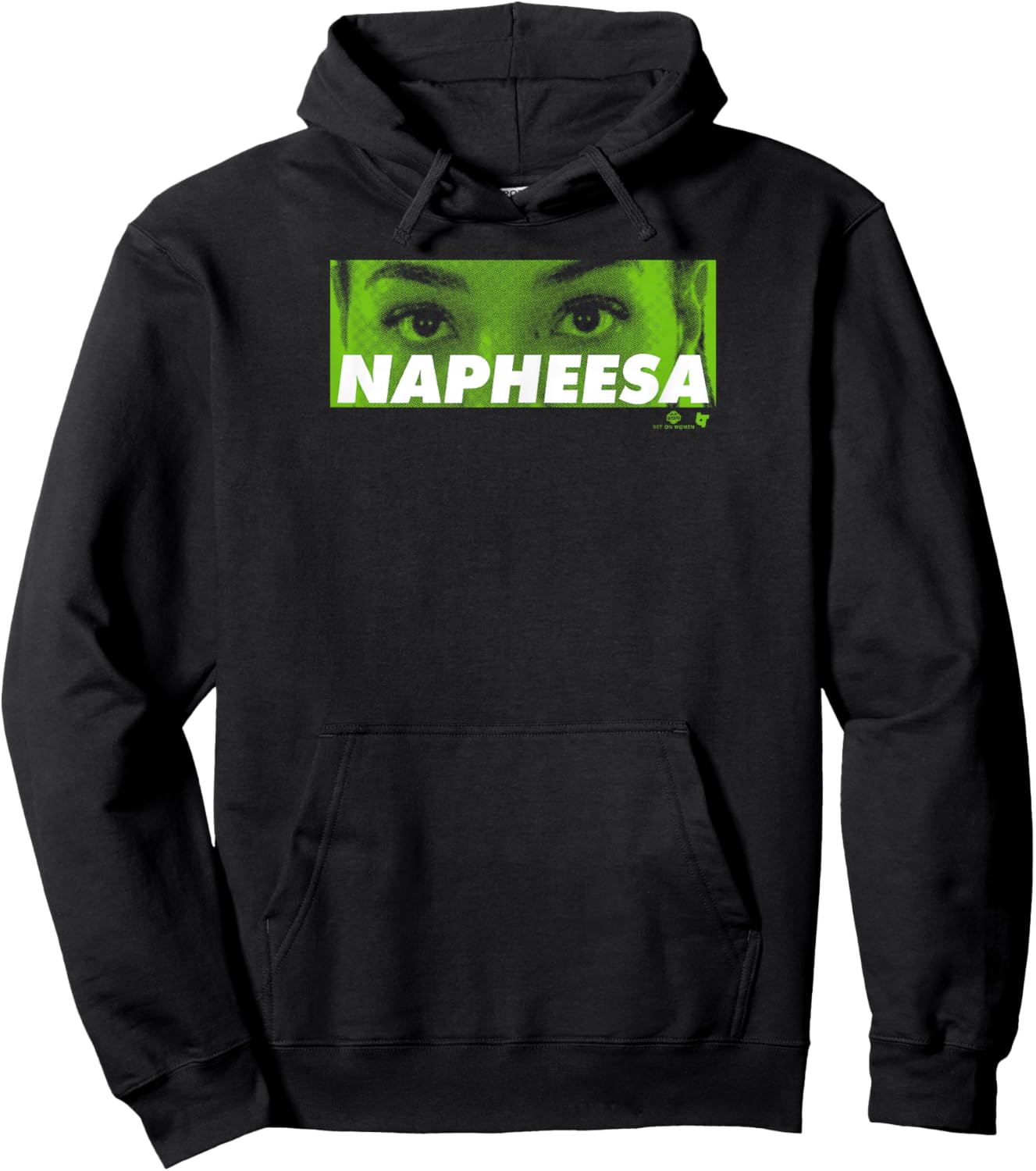 Napheesa Collier - Napheesa Eyes - Minnesota Basketball Hoodie - Hoodie | Black