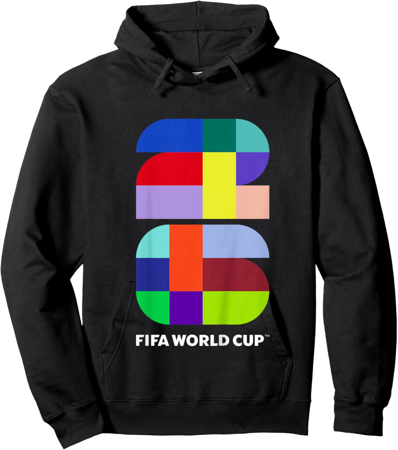Kids FIFA World CUP26 FIFA Host Country Logo Color Hoodie - Hoodie | Black