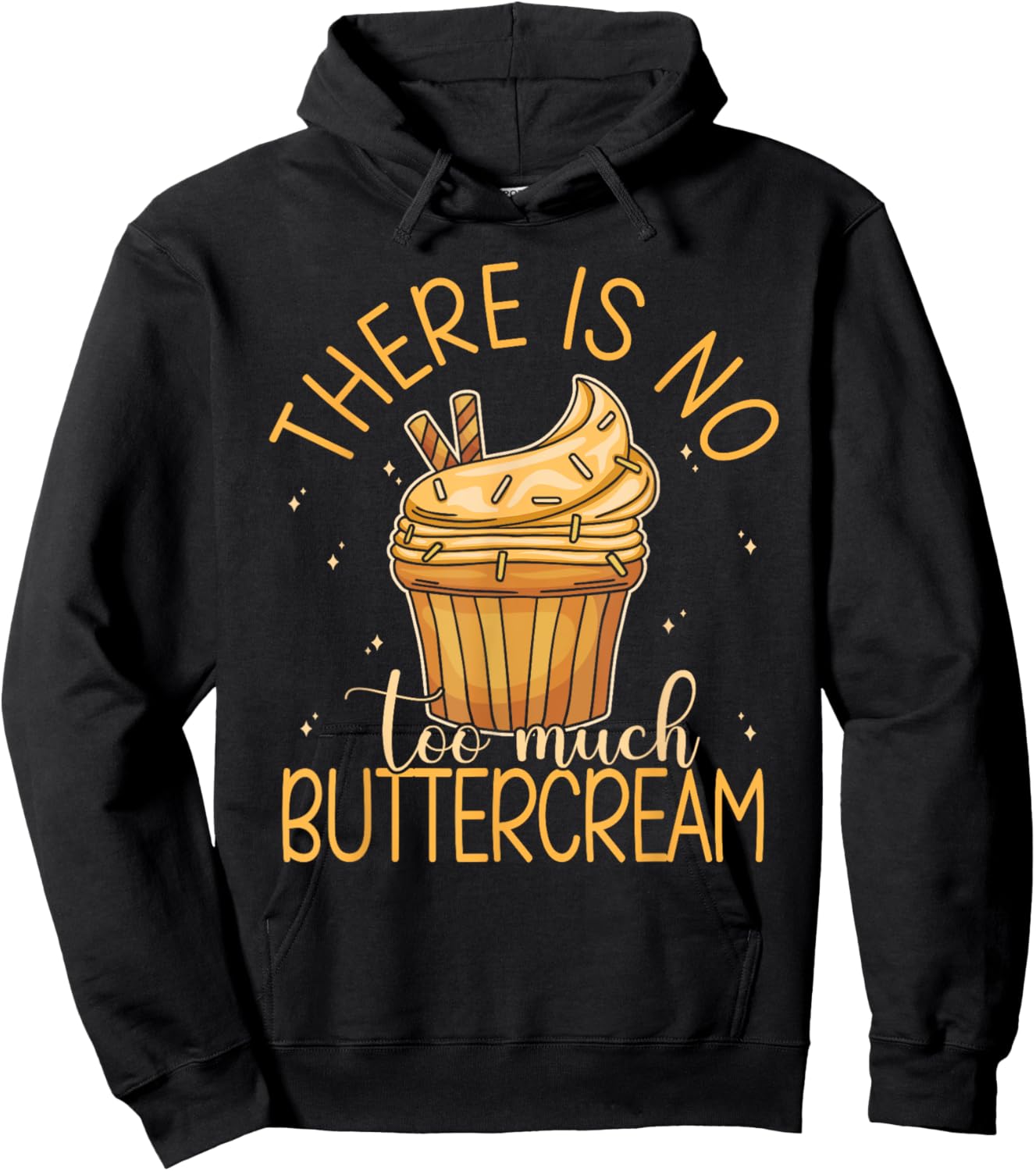 Buttercream Cupcake Hoodie - Hoodie | Black