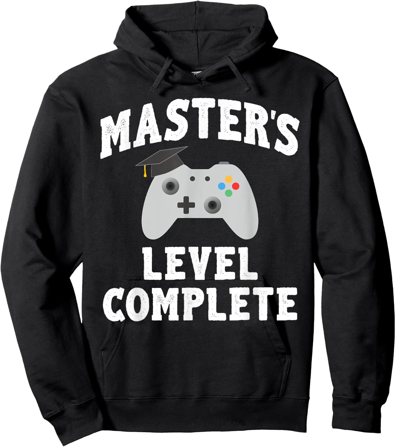 Master's Gamer Graduate Class of 2025 Graduation Hoodie - Hoodie | Black