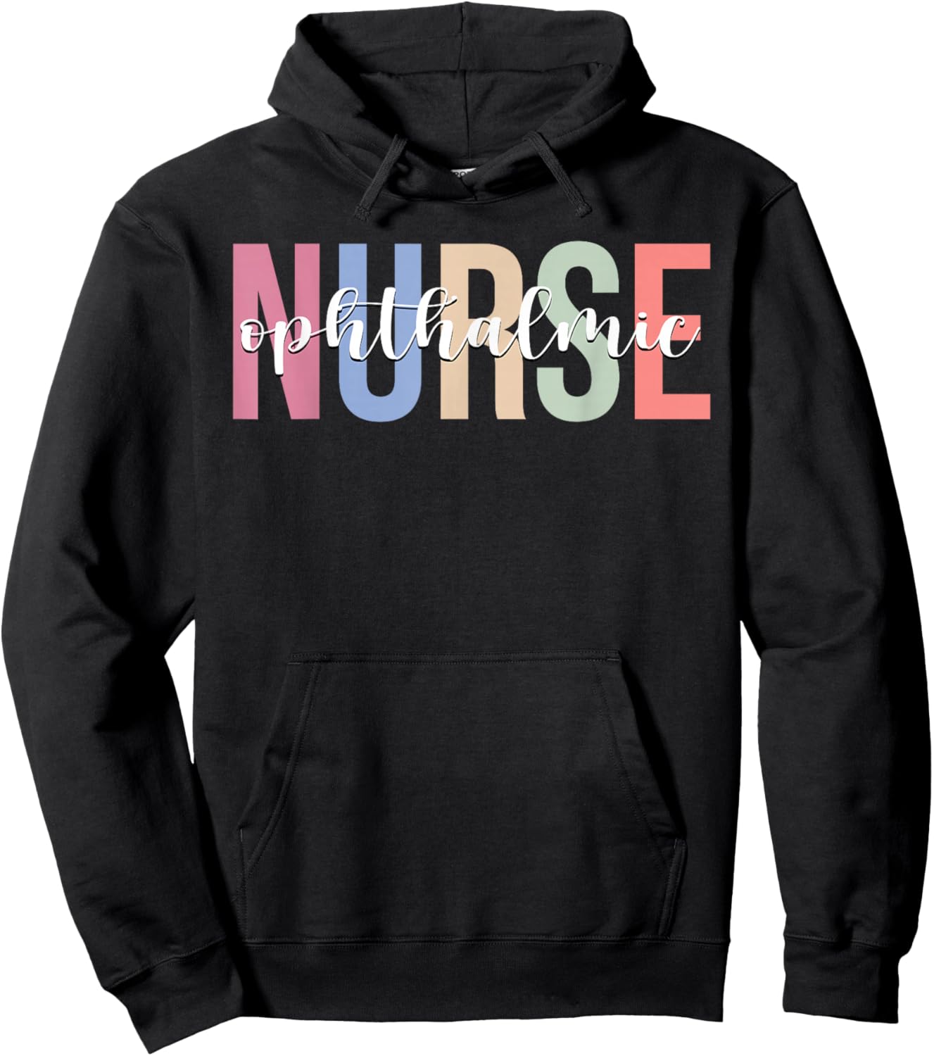 Ophthalmic Nurse RN Nursing Ophthalmology Hoodie - Hoodie | Black