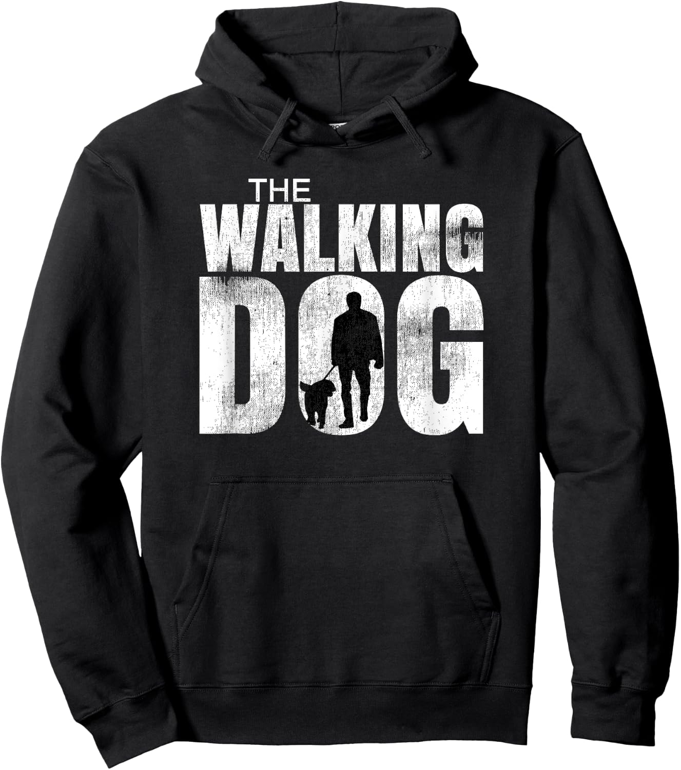 Funny The Walking Dog Dead Dog Walking Gift Women Kids Hoodie - Hoodie | Black